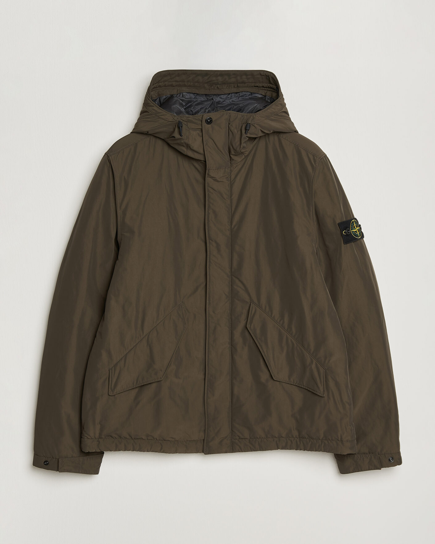 Hombres | Abrigos y chaquetas | Stone Island | Micro Twill Hood Jacket Coal Grey