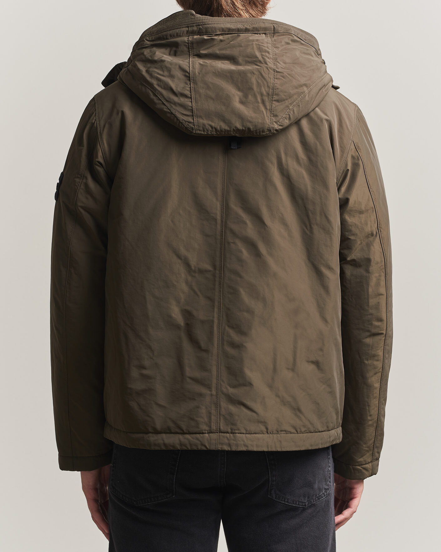 Hombres | Abrigos y chaquetas | Stone Island | Micro Twill Hood Jacket Coal Grey