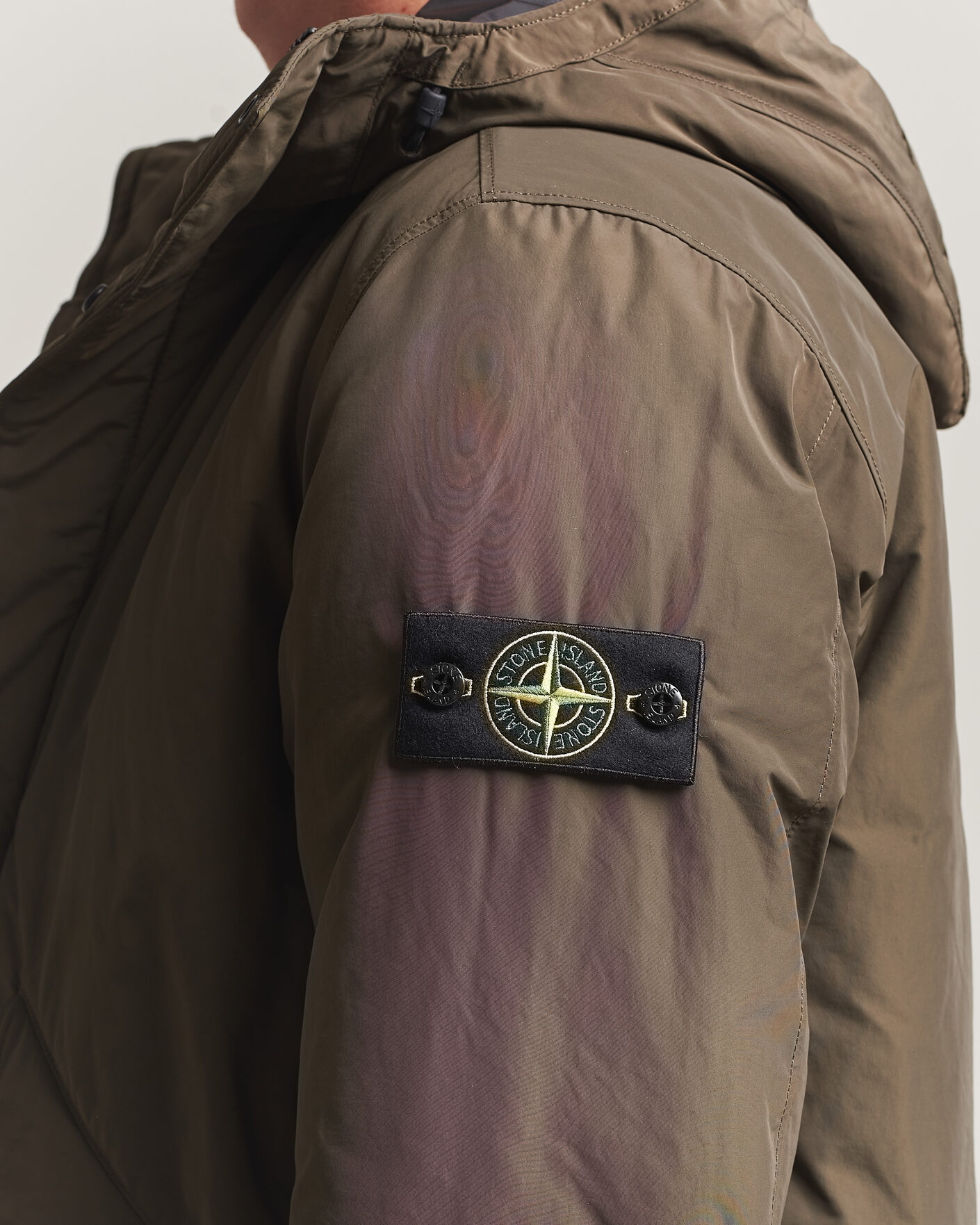 Hombres | Abrigos y chaquetas | Stone Island | Micro Twill Hood Jacket Coal Grey