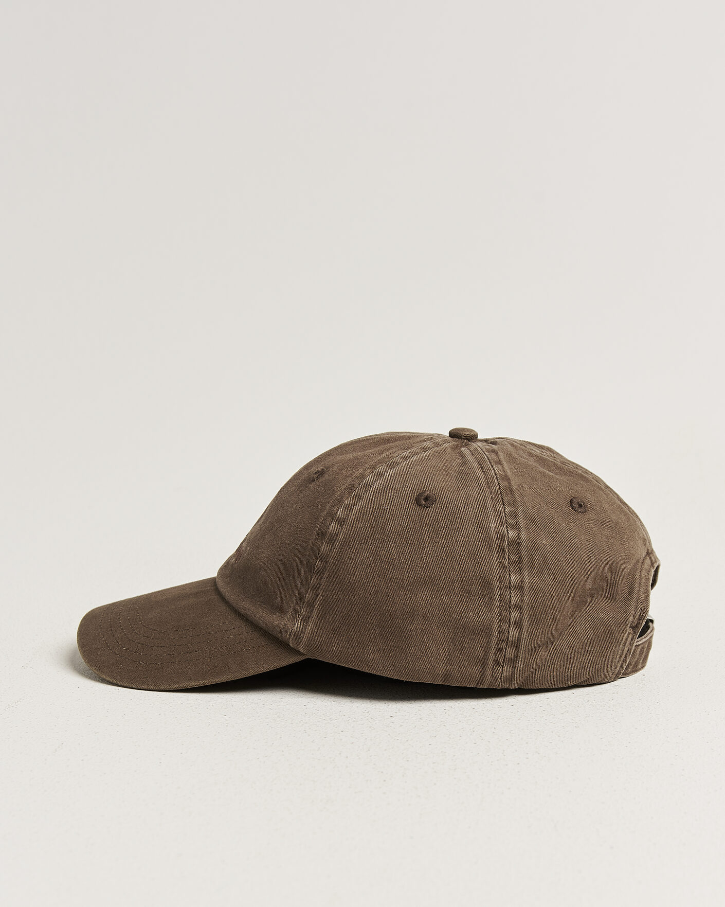 Hombres | Sombreros y gorras | Stone Island | Brushed Cotton Gabardine Cap Umber