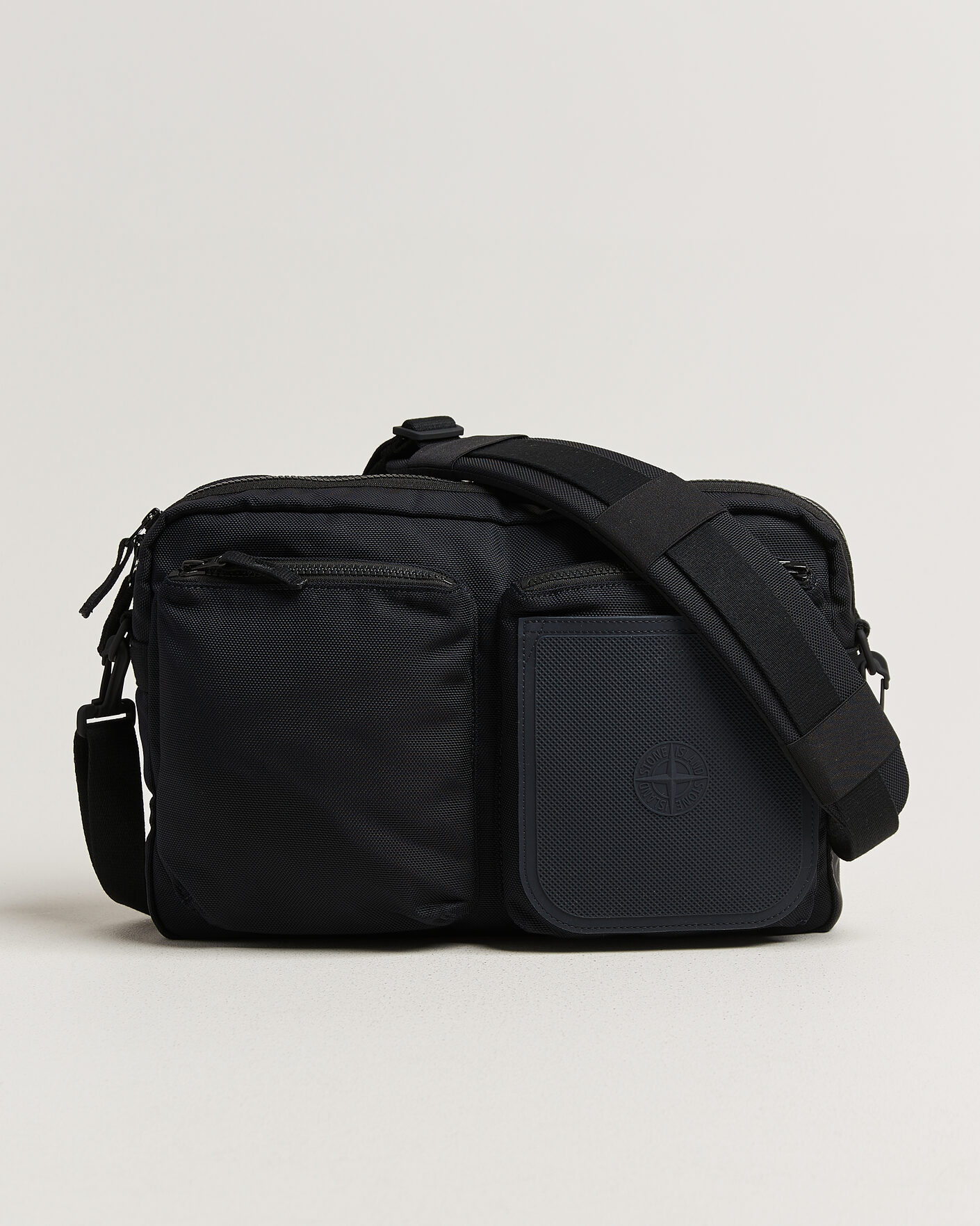 Hombres | Bolsos | Stone Island | Nylon Panama Shoulder Bag Navy Blue
