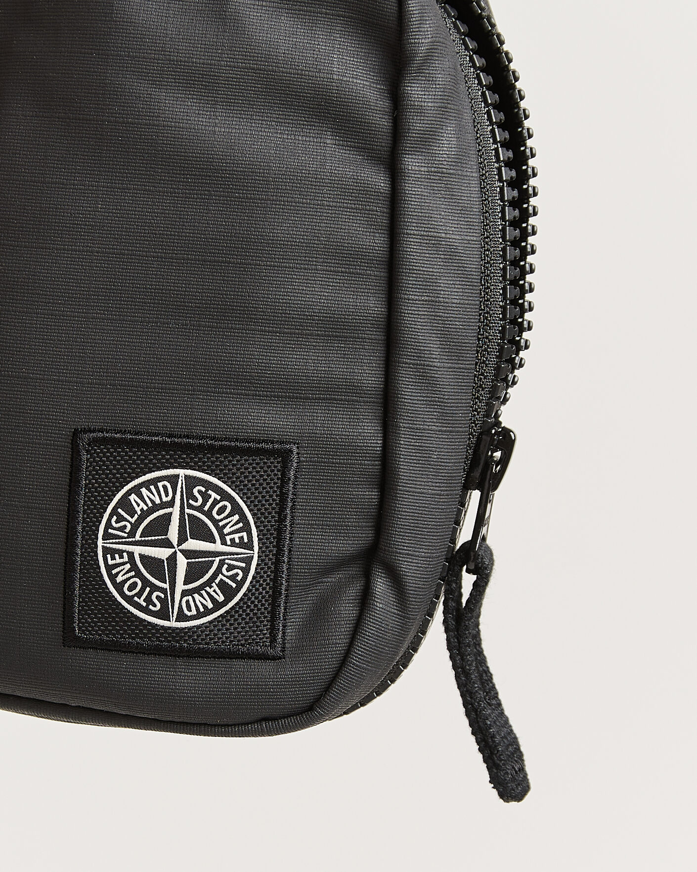Hombres | Billeteras | Stone Island | Coated Cotton Ripstop Wallet Black