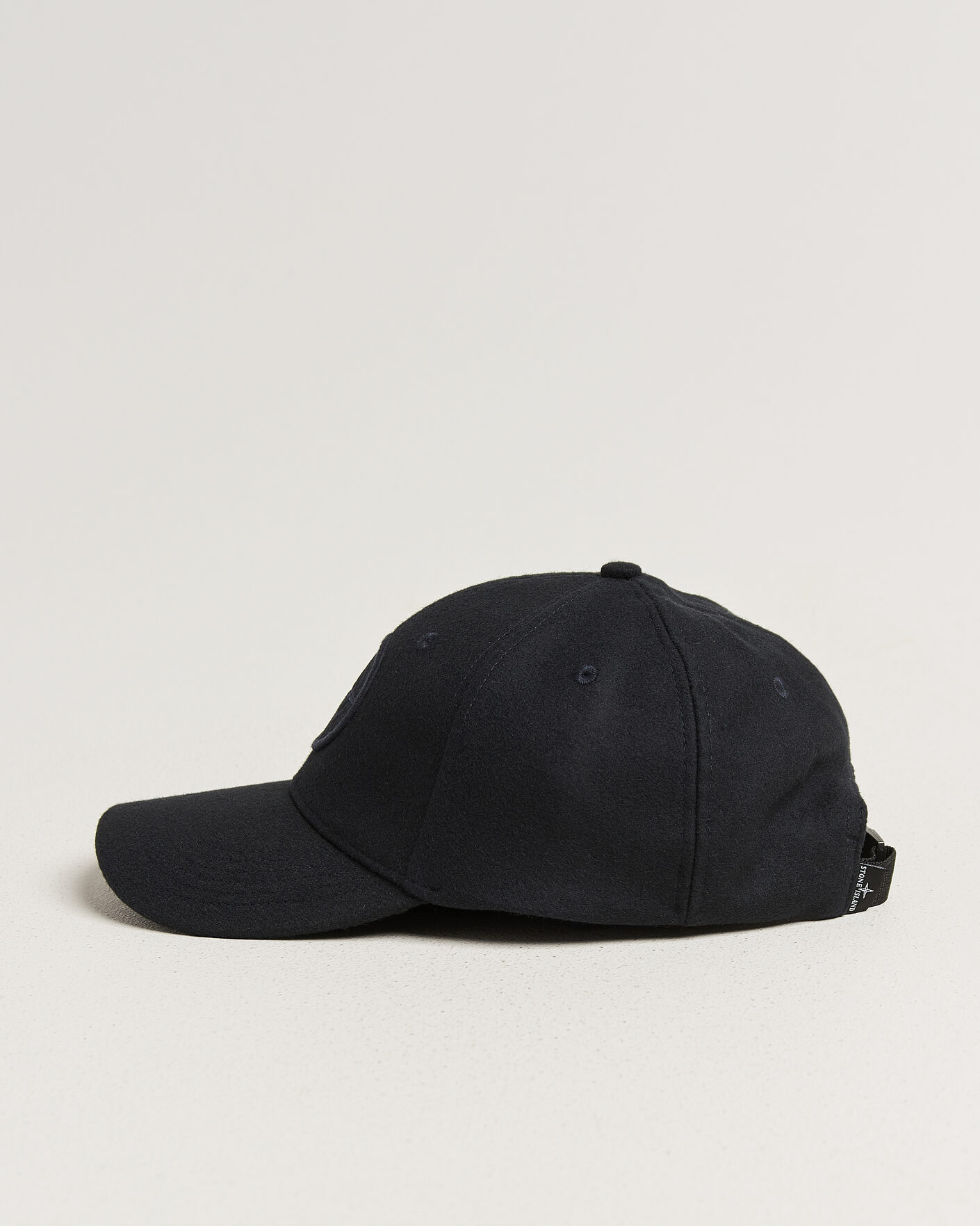 Hombres | Sombreros y gorras | Stone Island | Wool/Nylon Flannel Cap Navy Blue