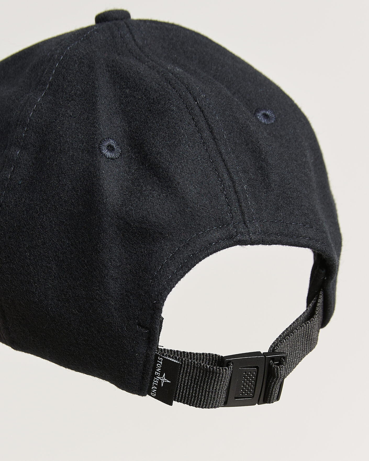 Hombres | Sombreros y gorras | Stone Island | Wool/Nylon Flannel Cap Navy Blue