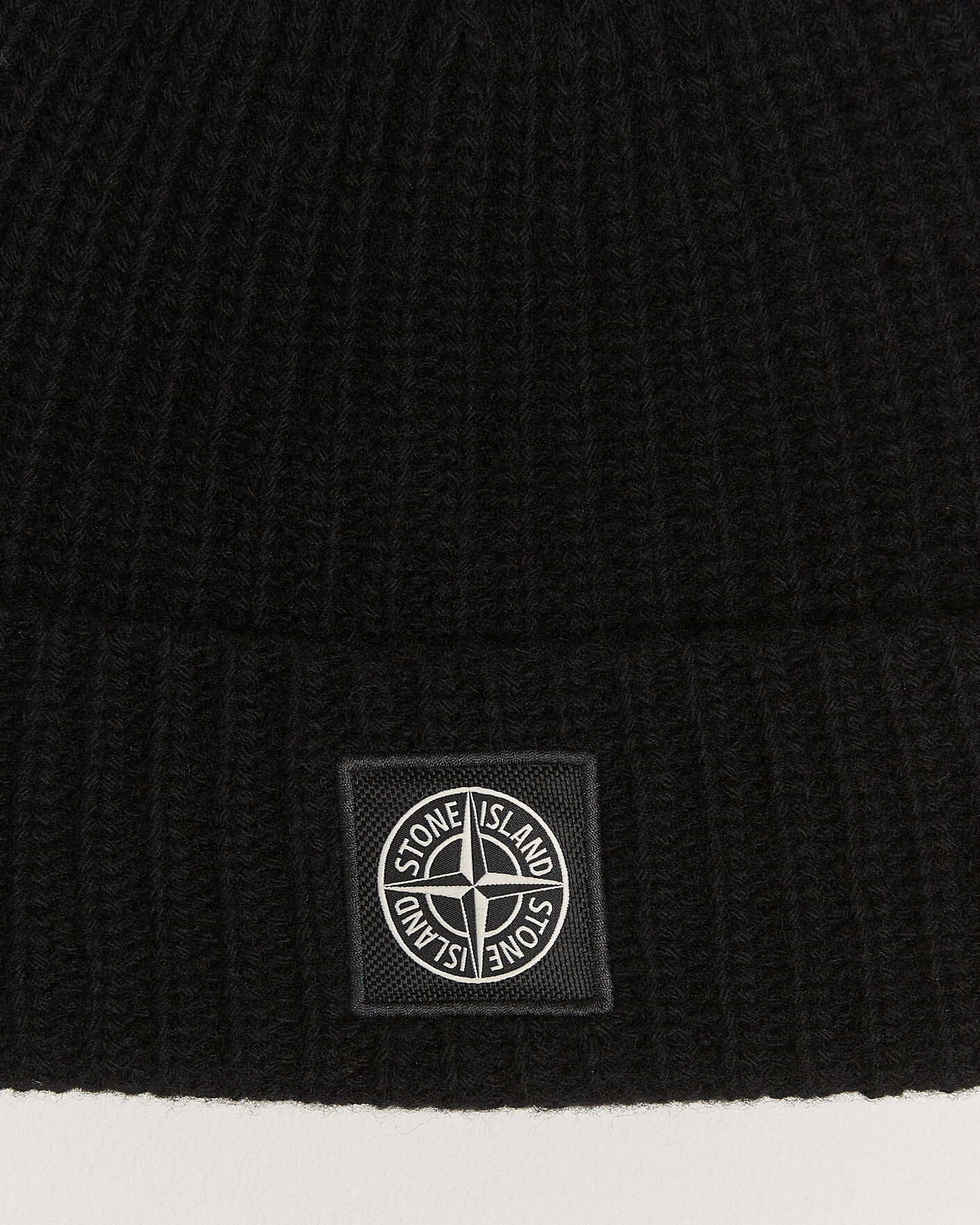 Hombres | Gorros | Stone Island | Geelong Wool Hat Black