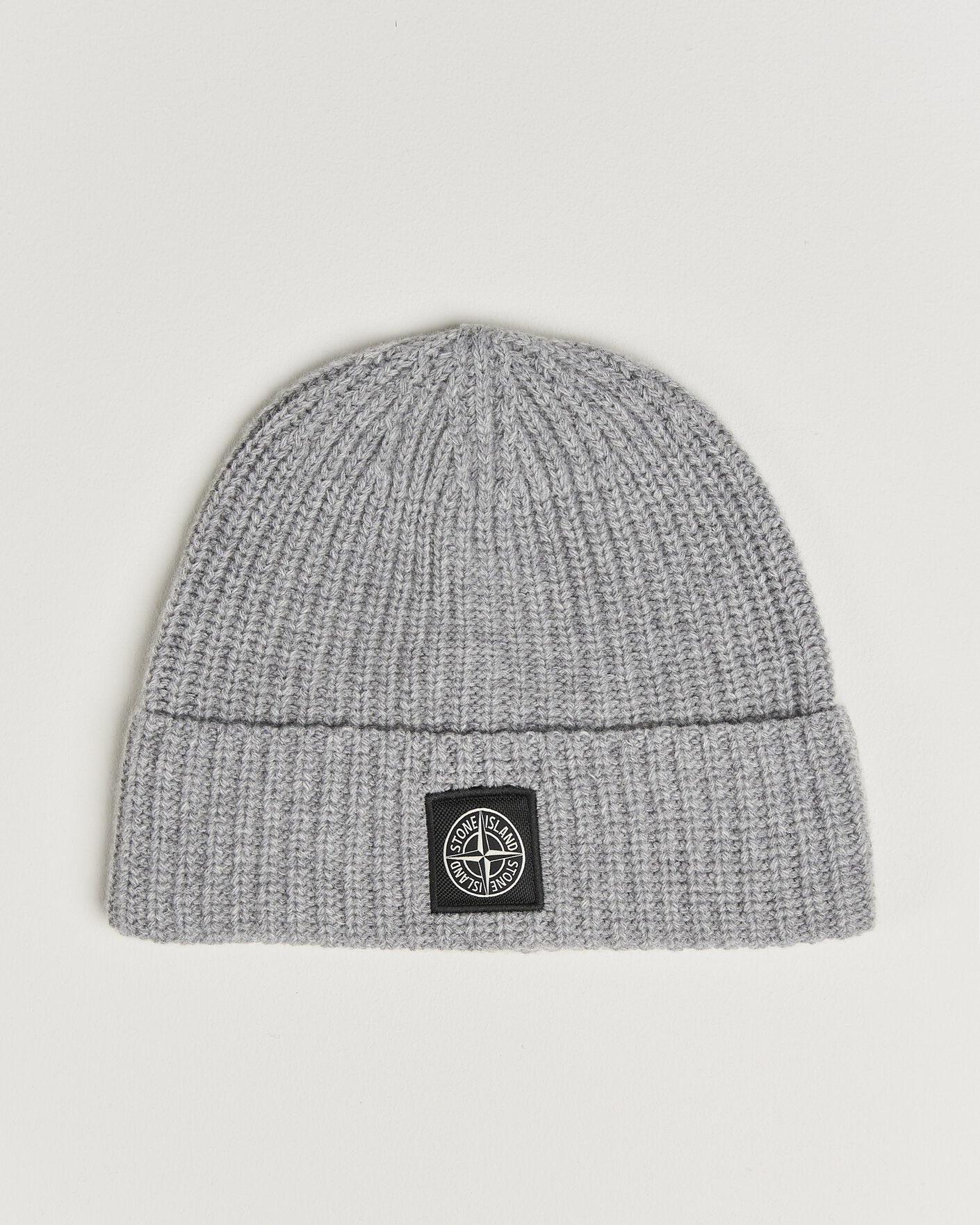 Hombres | Gorros | Stone Island | Geelong Wool Hat Grey Melange