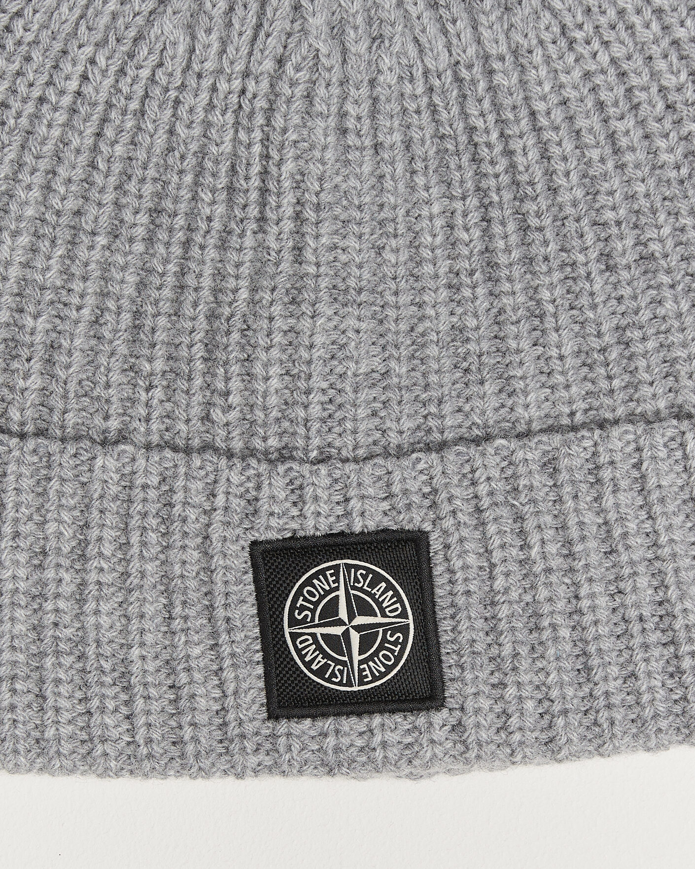Hombres | Gorros | Stone Island | Geelong Wool Hat Grey Melange