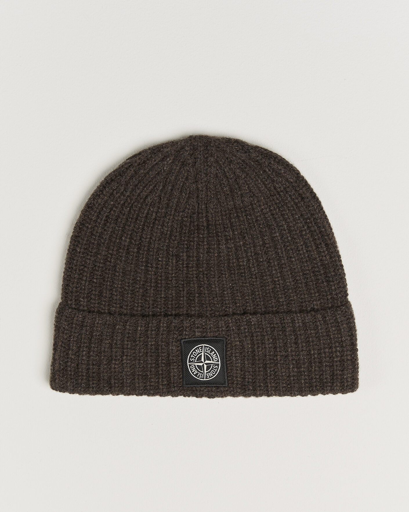 Hombres | Gorros | Stone Island | Geelong Wool Hat Melange Lead