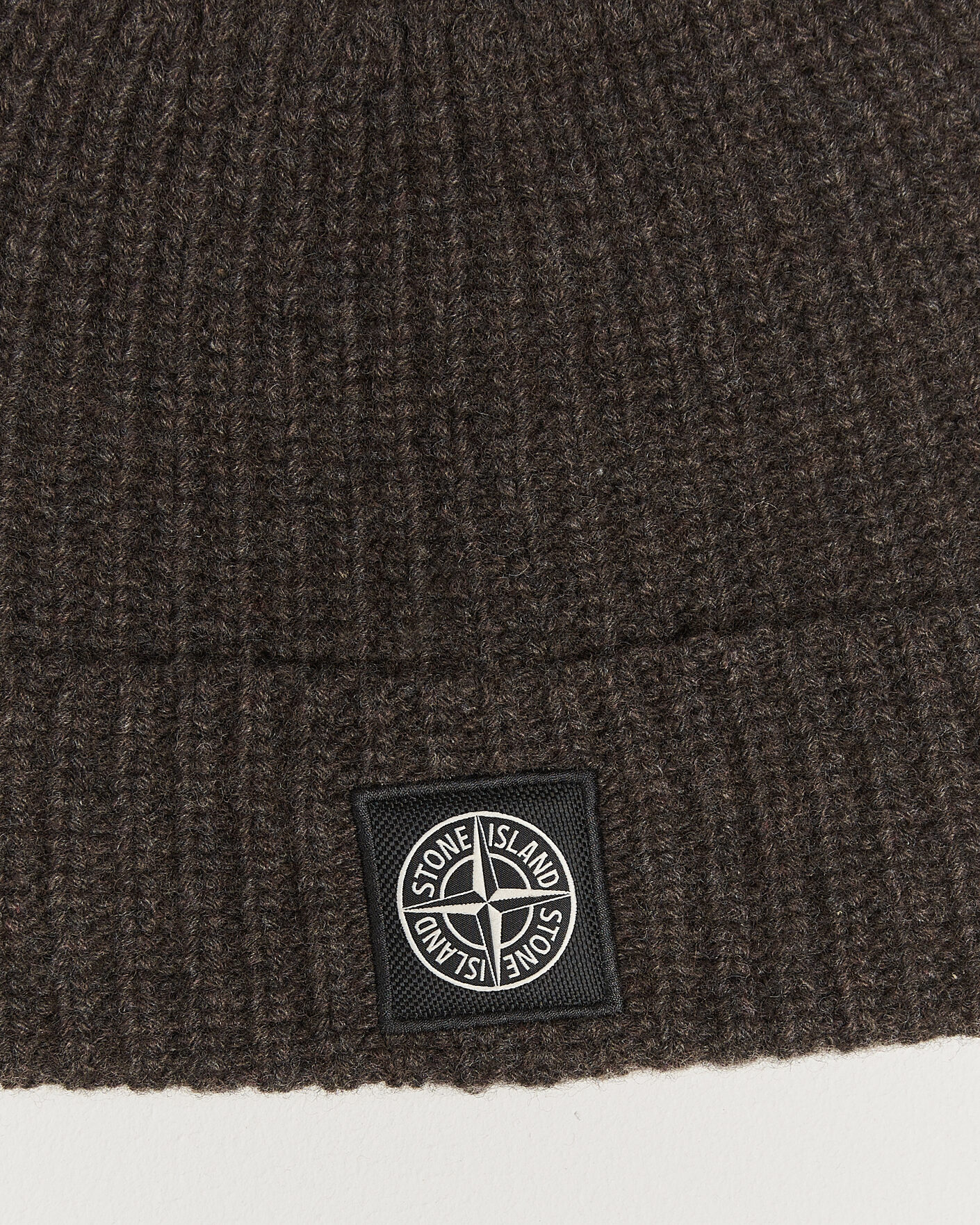Hombres | Gorros | Stone Island | Geelong Wool Hat Melange Lead