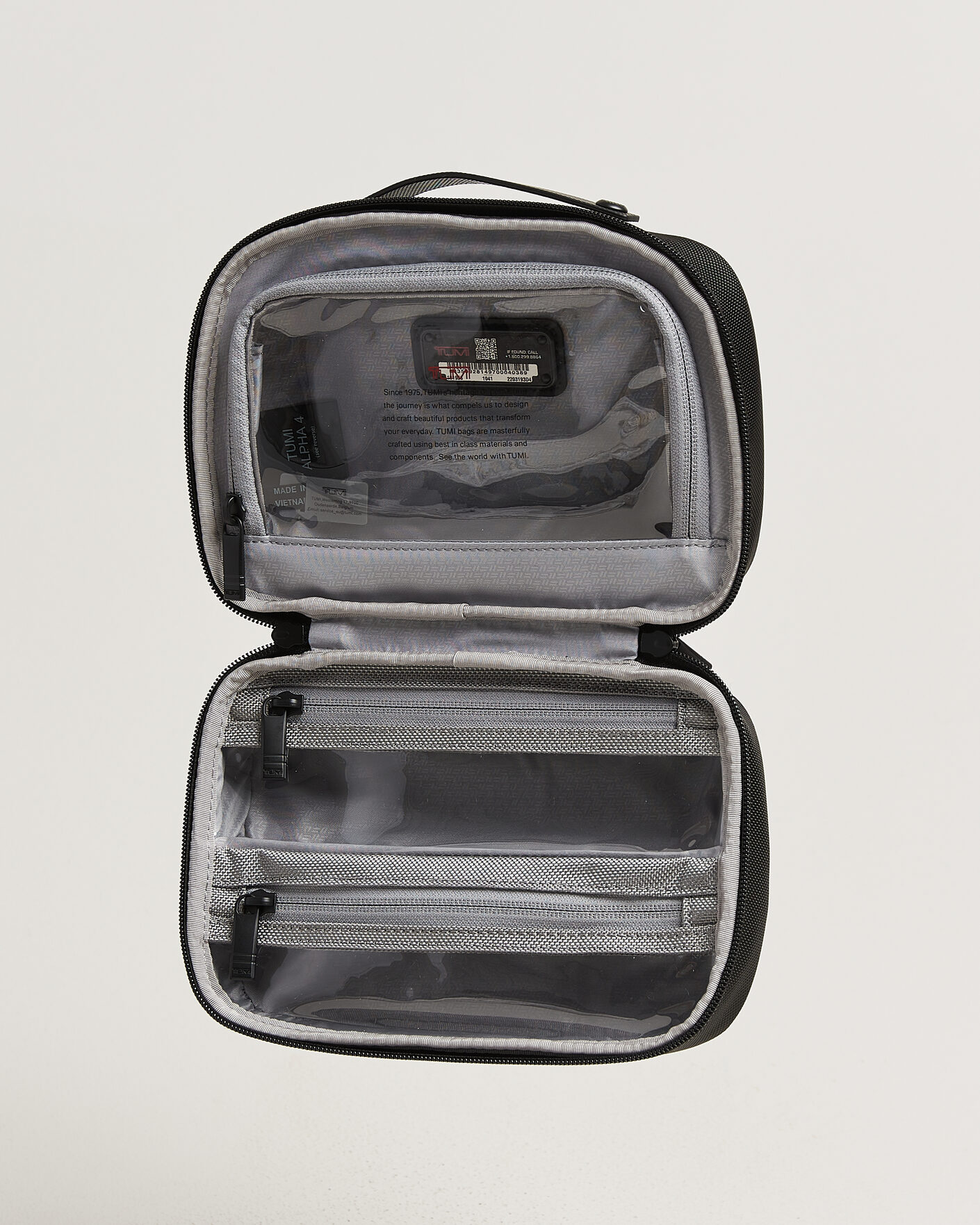 Hombres | Bolsos | TUMI | Alpha Split Travel Kit Black