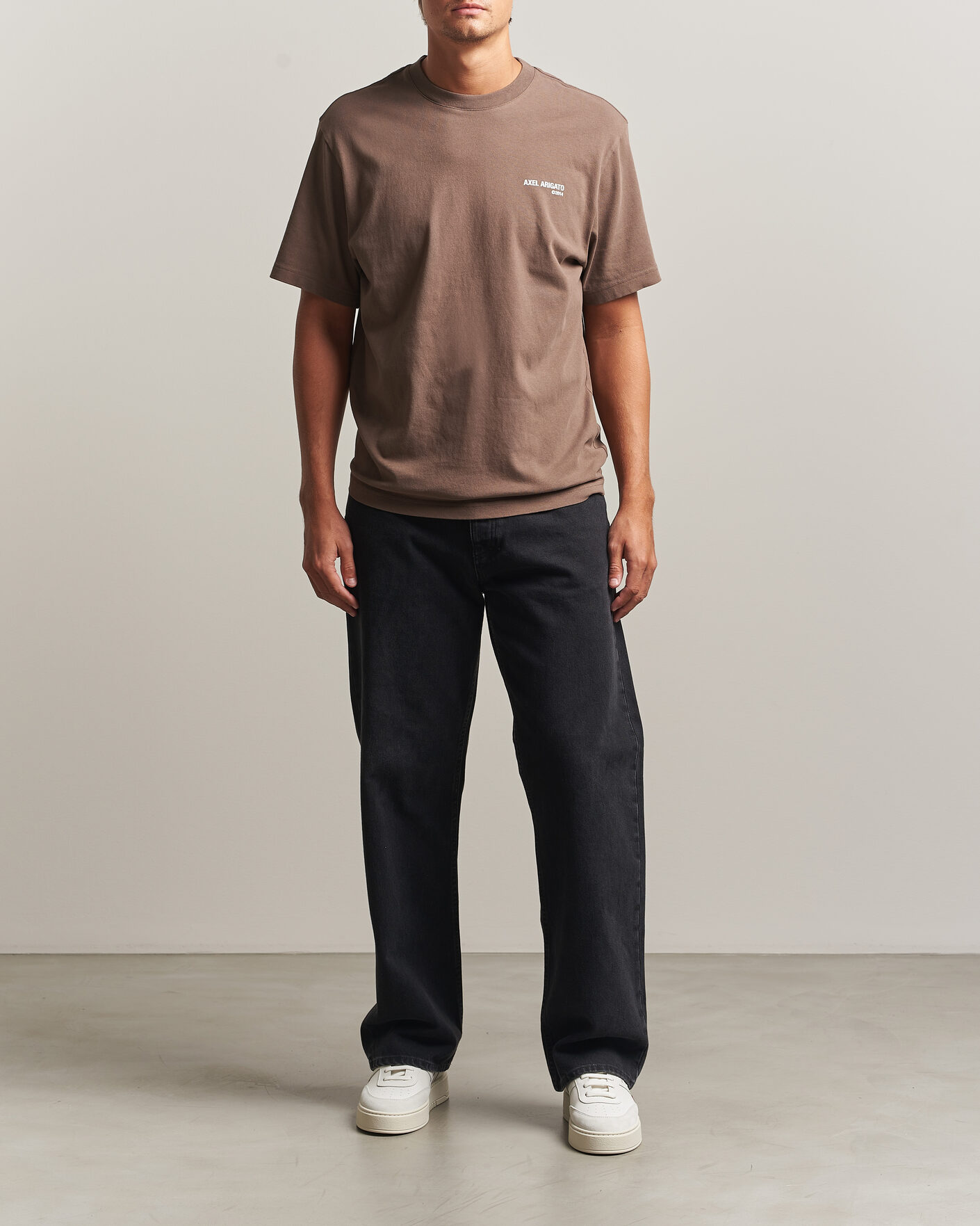 Hombres | Camisetas | Axel Arigato | Legacy T-Shirt Coffee Brown