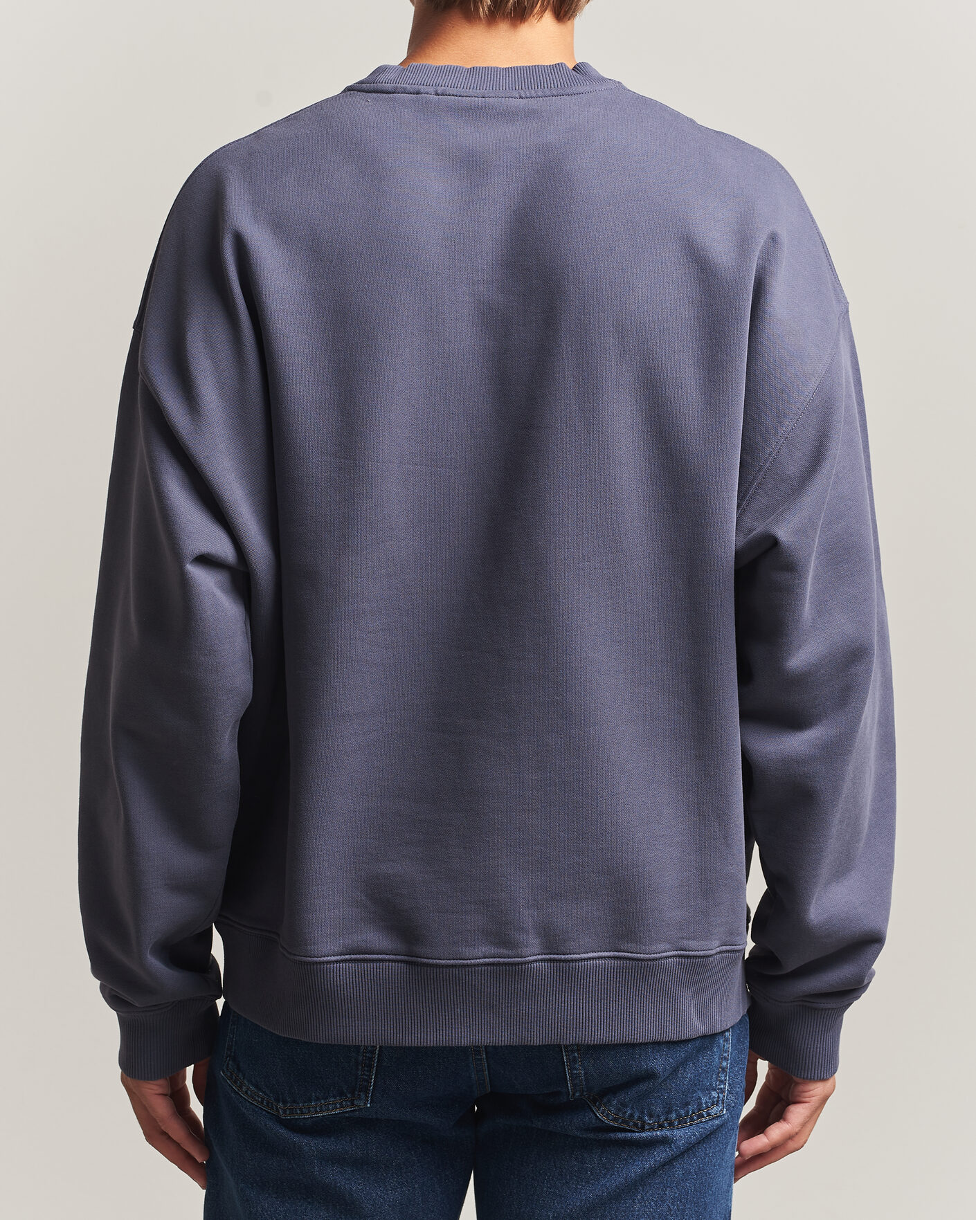 Hombres | Jerséis y prendas de punto | Axel Arigato | Micro Bee Bird Sweatshirt Smoke Grey