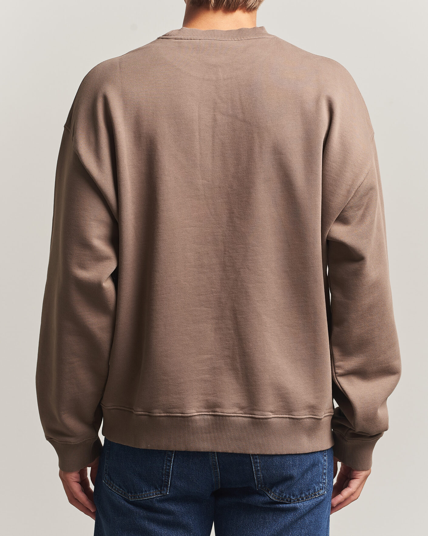 Hombres | Jerséis y prendas de punto | Axel Arigato | Micro Bee Bird Sweatshirt Coffee Brown