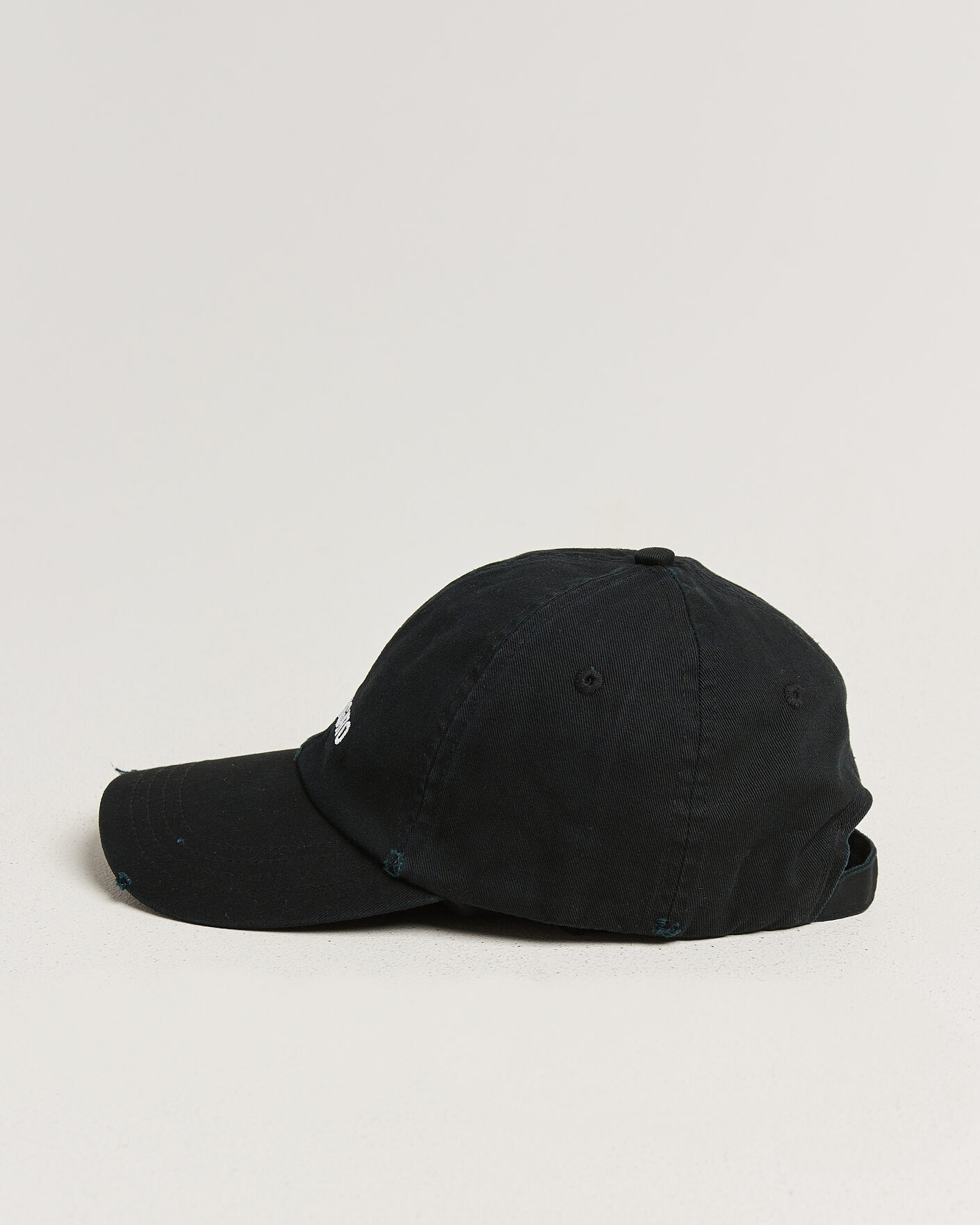 Hombres | Sombreros y gorras | Axel Arigato | AA Logo Cap Washed Black