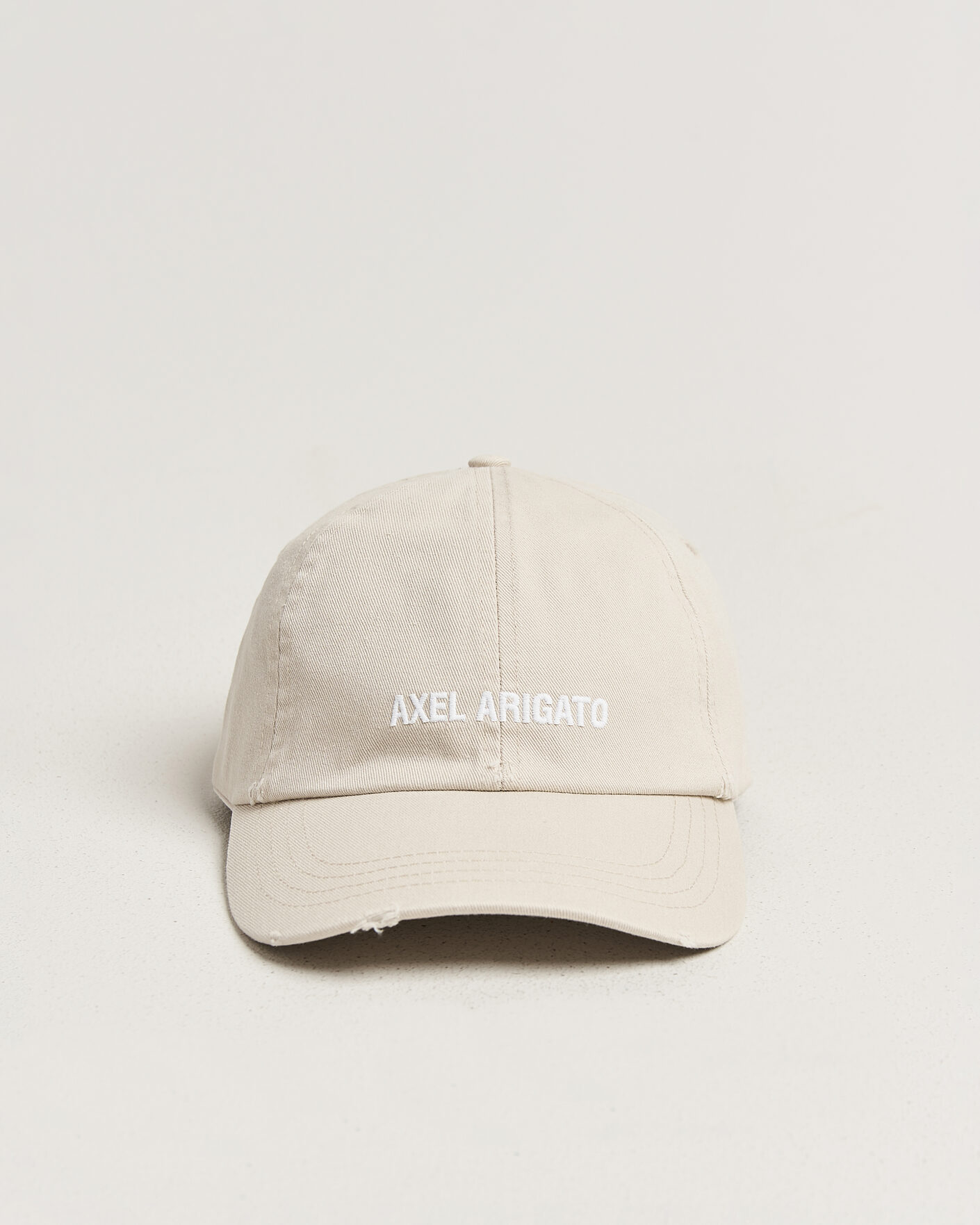 Hombres | Sombreros y gorras | Axel Arigato | AA Logo Cap Washed Beige