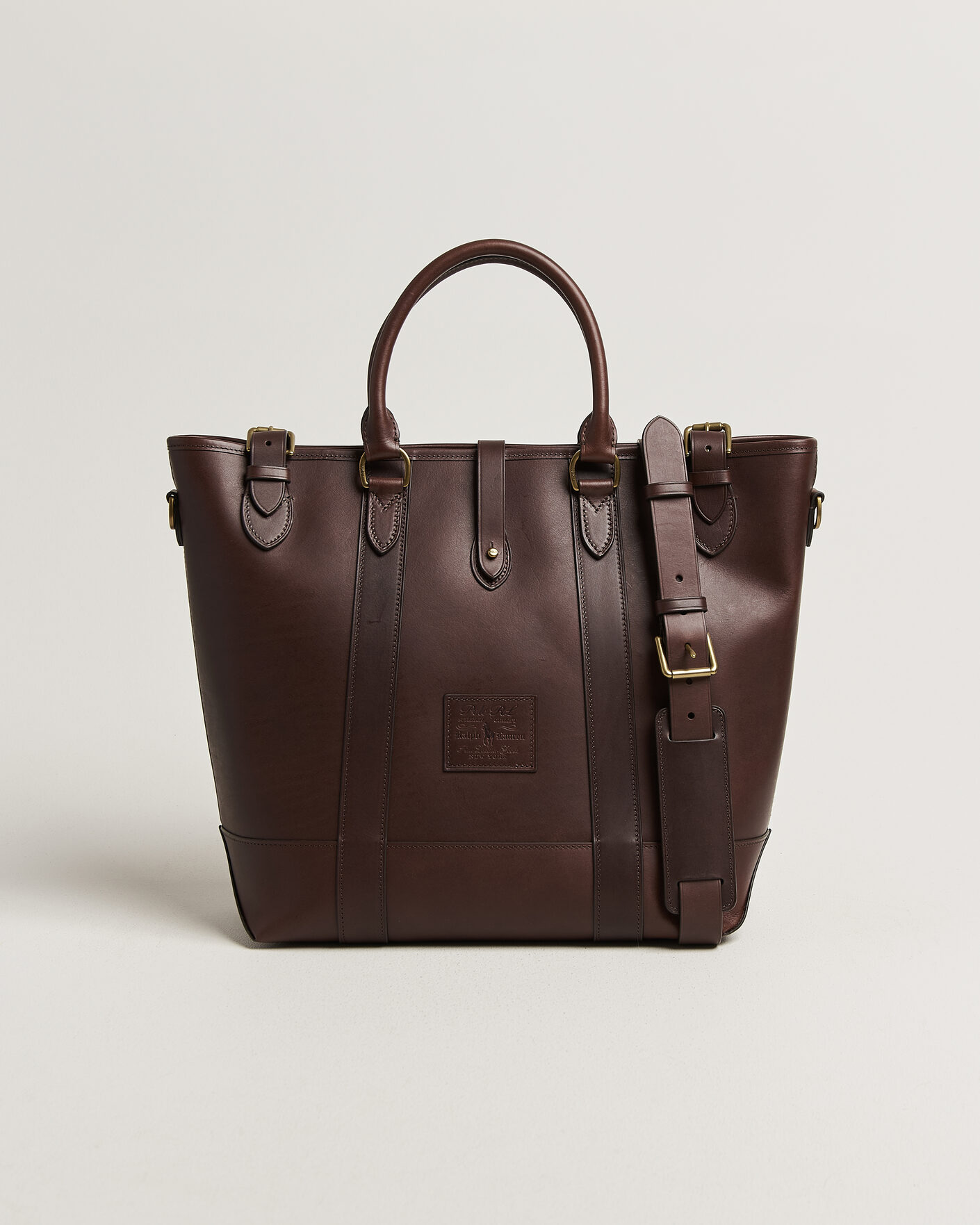 Hombres | Bolsos | Polo Ralph Lauren | Leather Tote Bag Burnished Brown