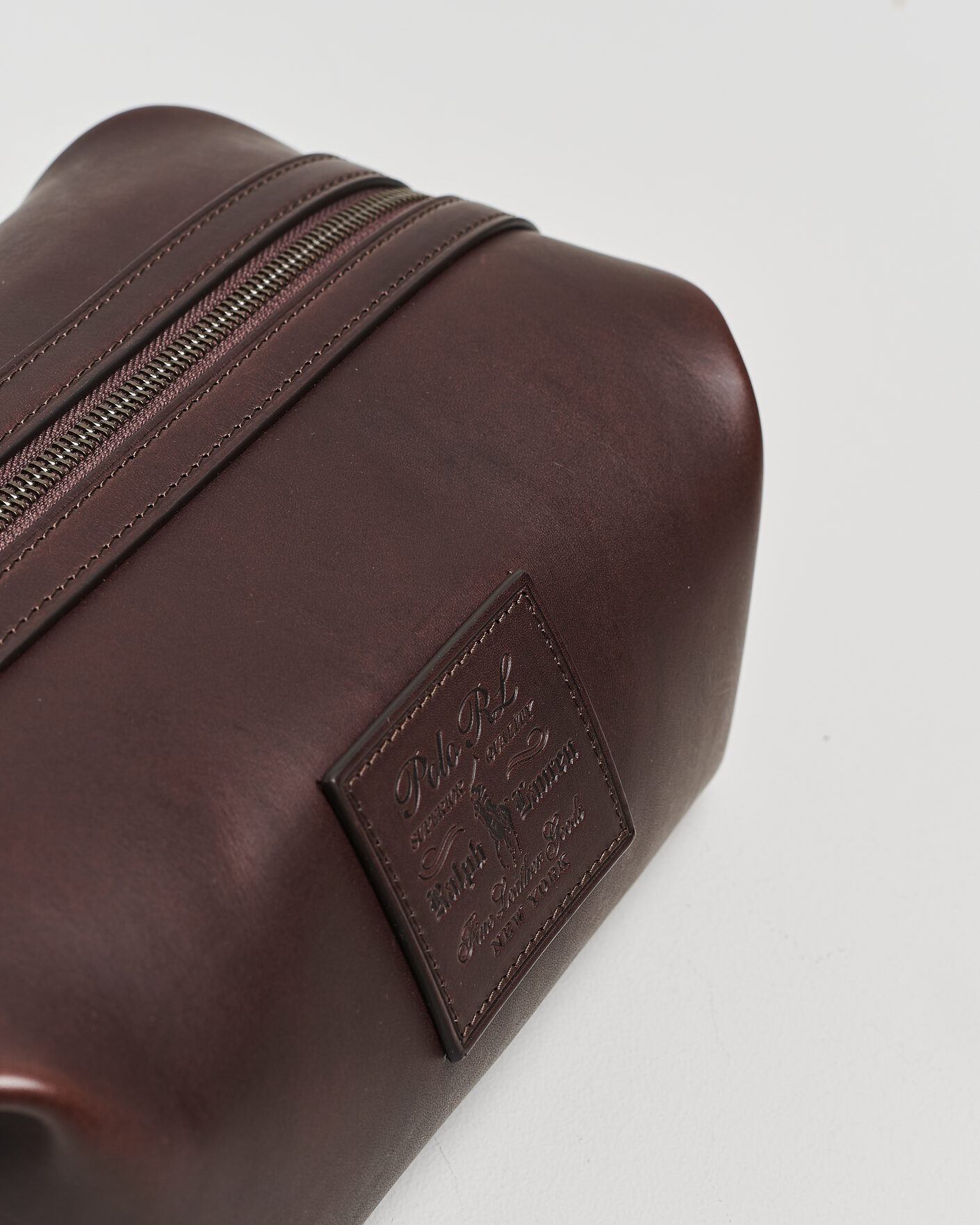Hombres | Bolsos | Polo Ralph Lauren | Leather Washbag Burnished Brown