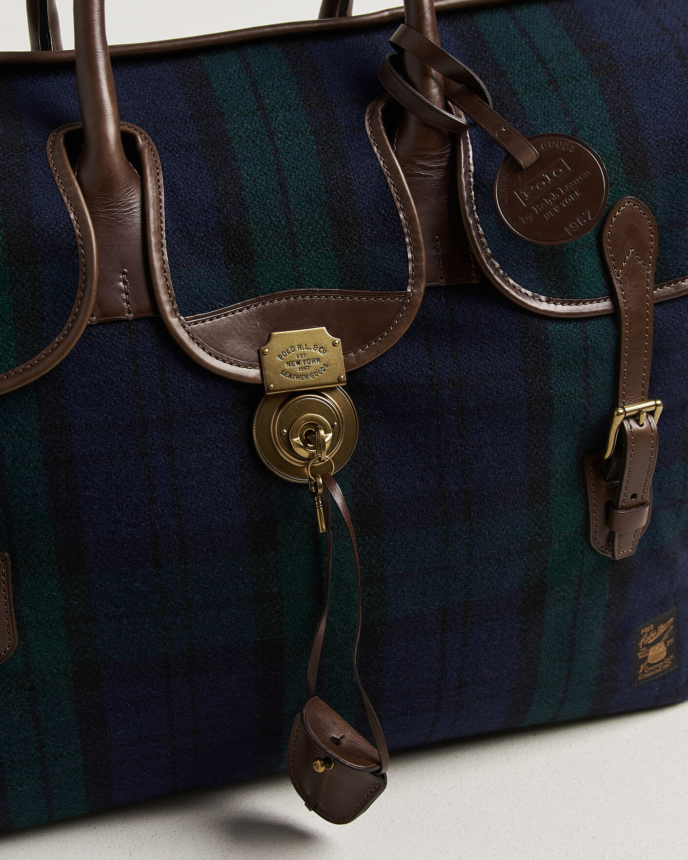 Hombres | Bolsos | Polo Ralph Lauren | Weekender Luggage Bag Blue/Green Multi