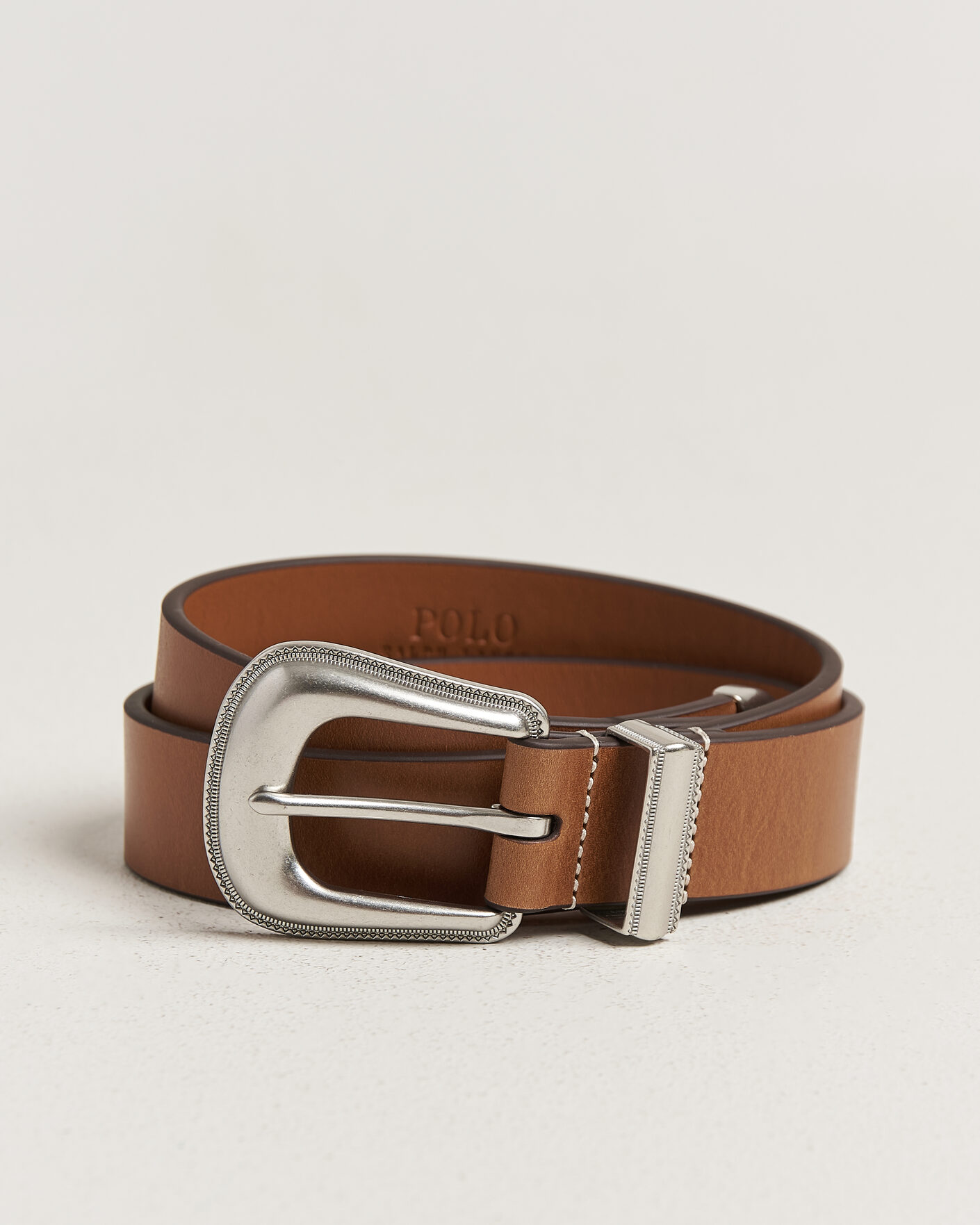 Hombres | Cinturones | Polo Ralph Lauren | Western Denim Belt Tan