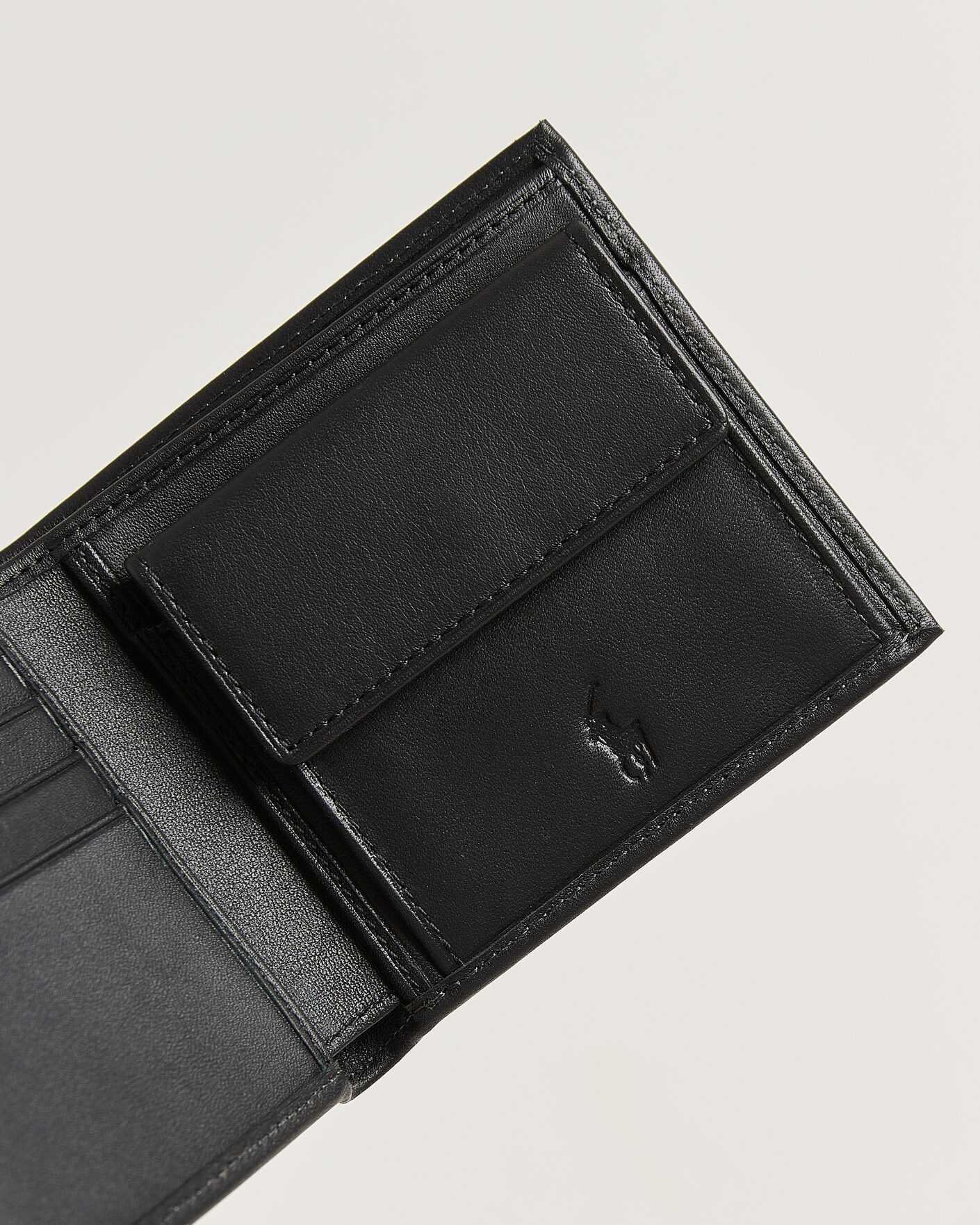 Hombres | Billeteras | Polo Ralph Lauren | Smooth Leather Wallet Black