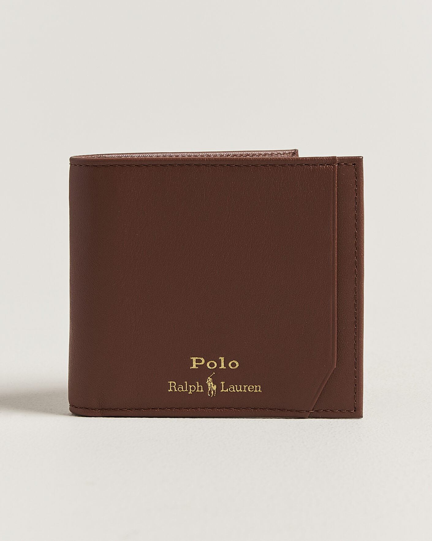 Hombres | Billeteras | Polo Ralph Lauren | Smooth Leather Wallet Saddle