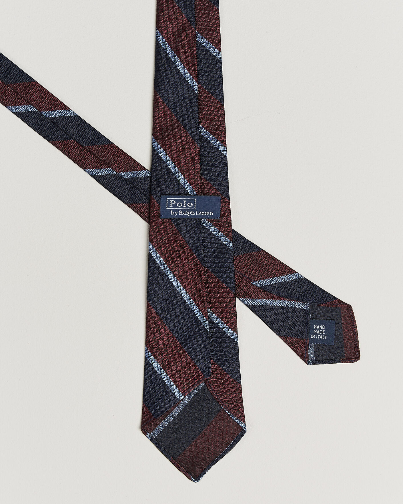 Hombres | Corbatas | Polo Ralph Lauren | Striped Vintage Tie Wine/Navy