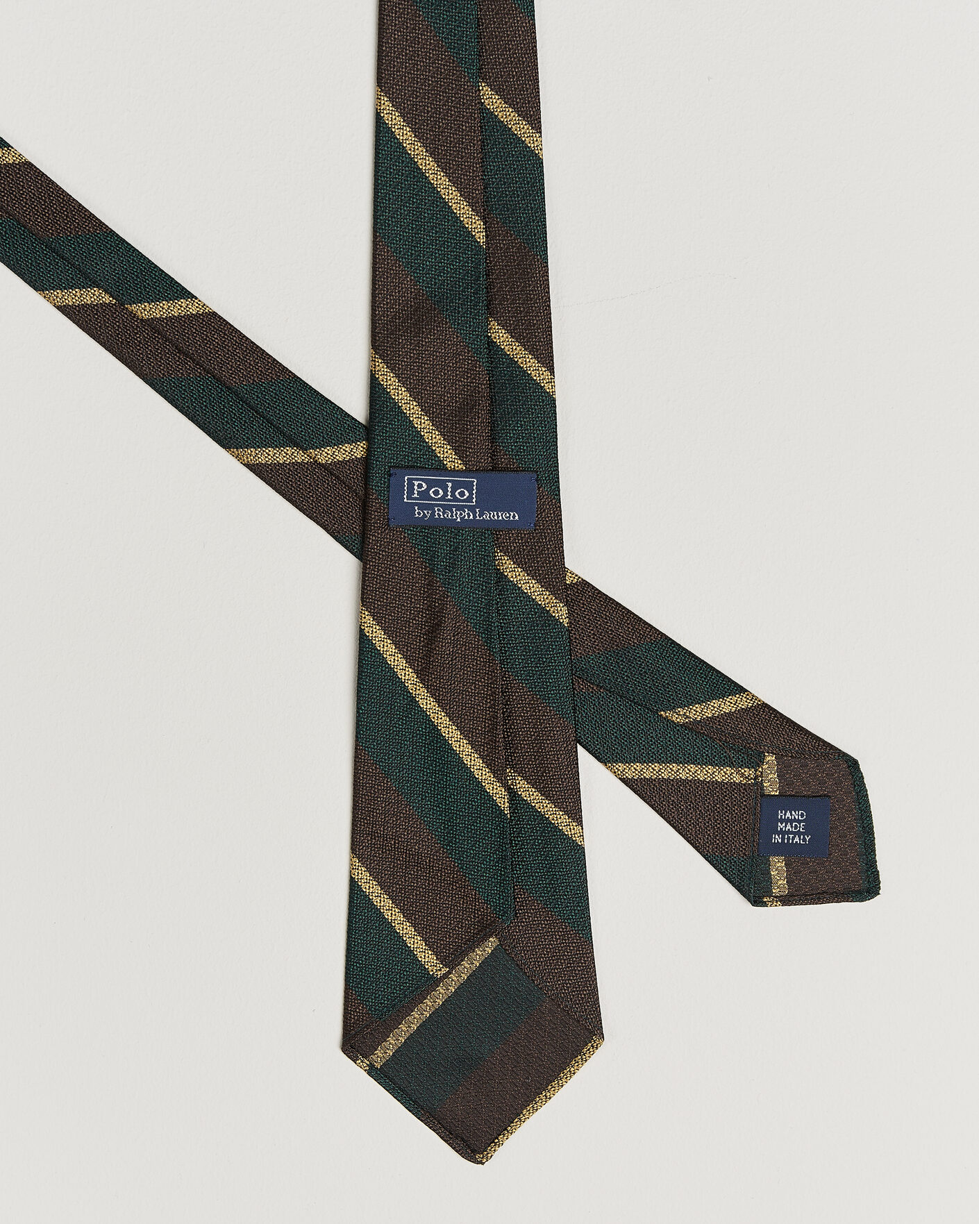 Hombres | Corbatas | Polo Ralph Lauren | Striped Vintage Tie Brown/Green