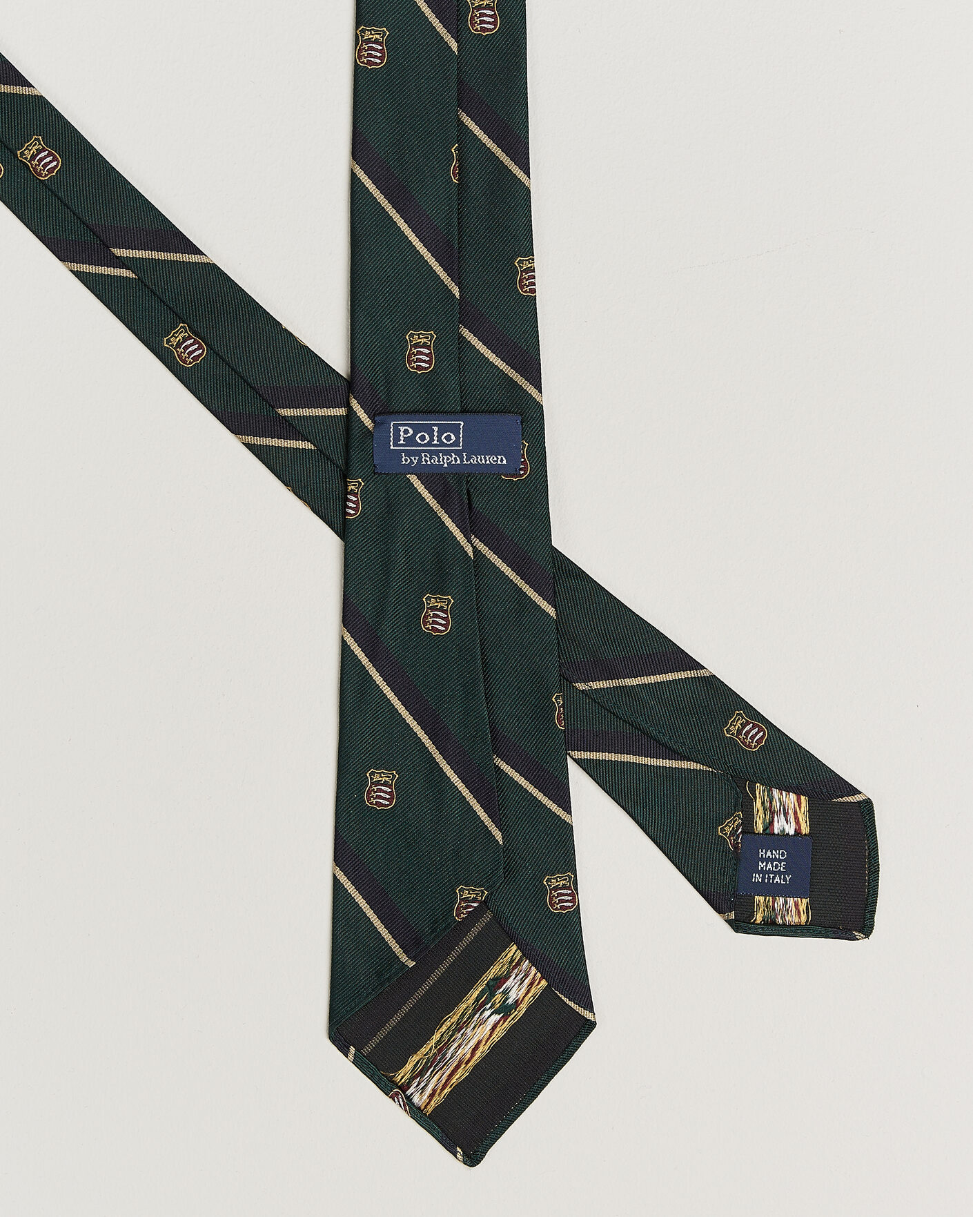 Hombres | Corbatas | Polo Ralph Lauren | Silk Club Sword Tie Dark Green