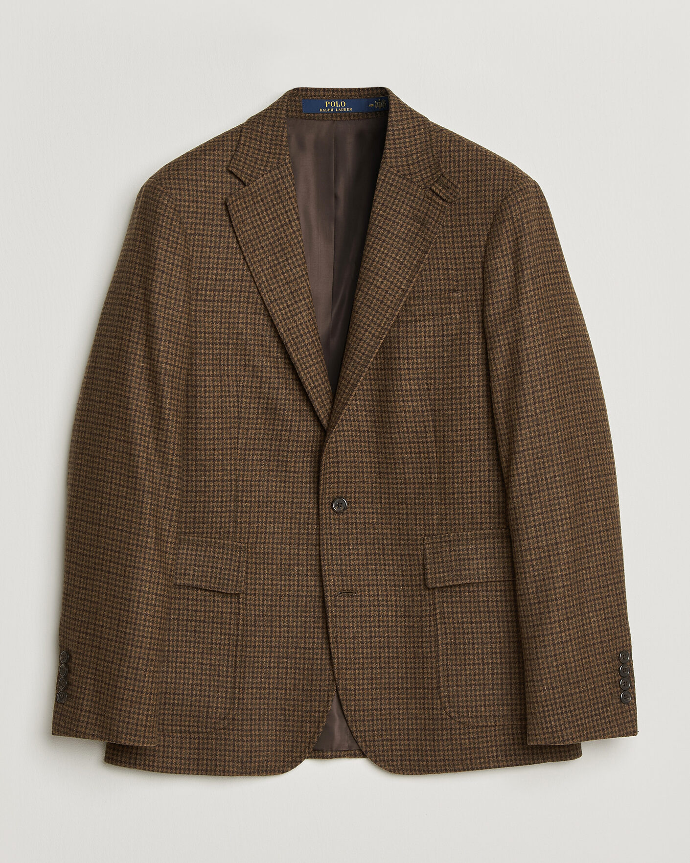 Hombres | Blazers | Polo Ralph Lauren | Guncheck Woven Sportcoat Brown/Olive