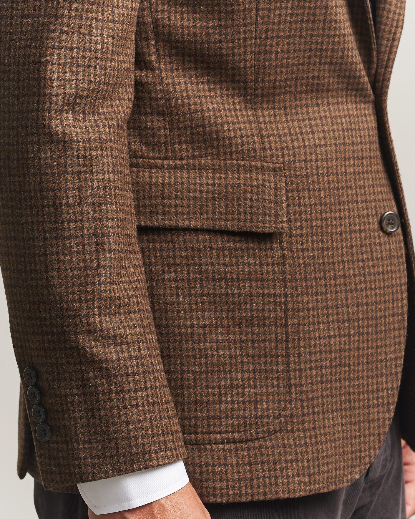 Hombres | Blazers | Polo Ralph Lauren | Guncheck Woven Sportcoat Brown/Olive