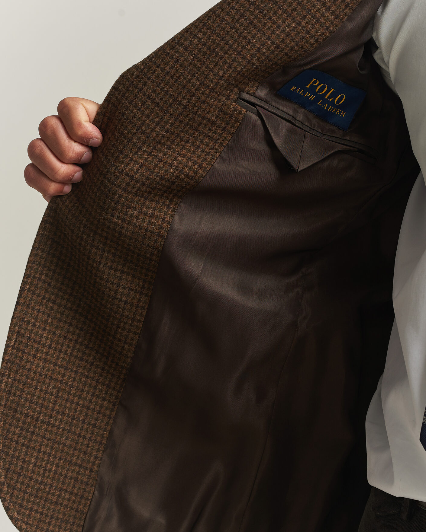Hombres | Blazers | Polo Ralph Lauren | Guncheck Woven Sportcoat Brown/Olive