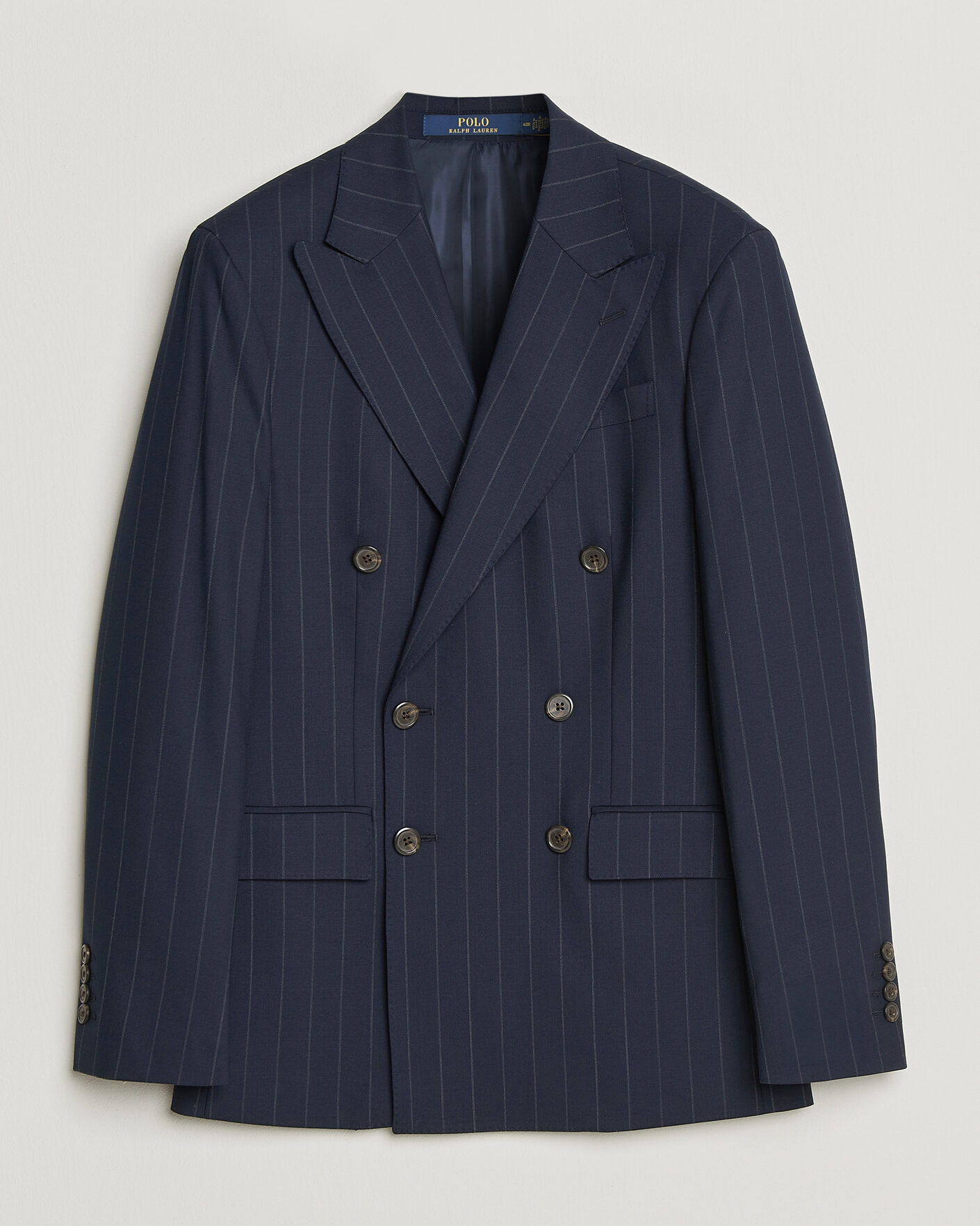 Hombres | Blazers | Polo Ralph Lauren | Double Breasted Rope Stripe Sportcoat Navy/Grey