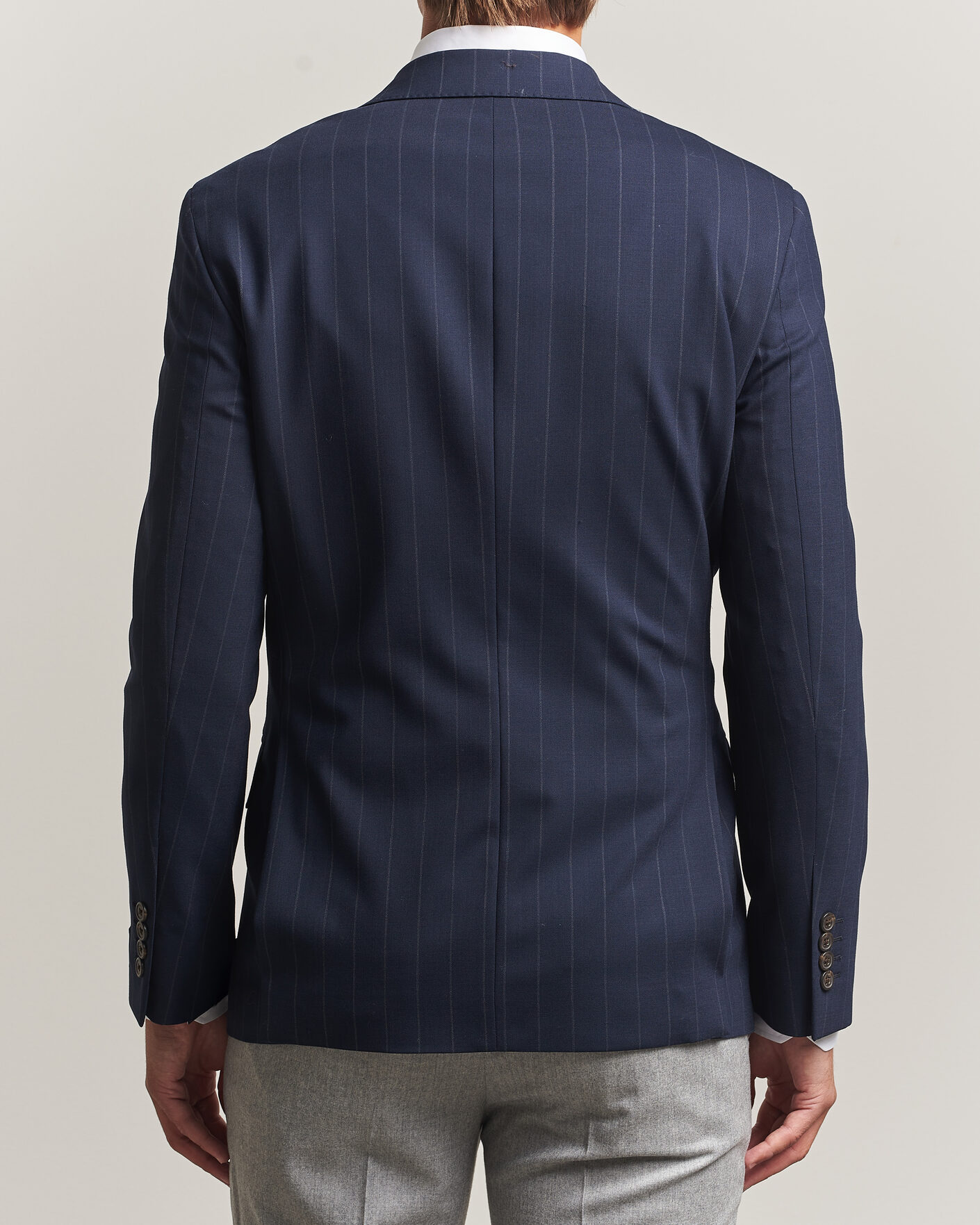Hombres | Blazers | Polo Ralph Lauren | Double Breasted Rope Stripe Sportcoat Navy/Grey