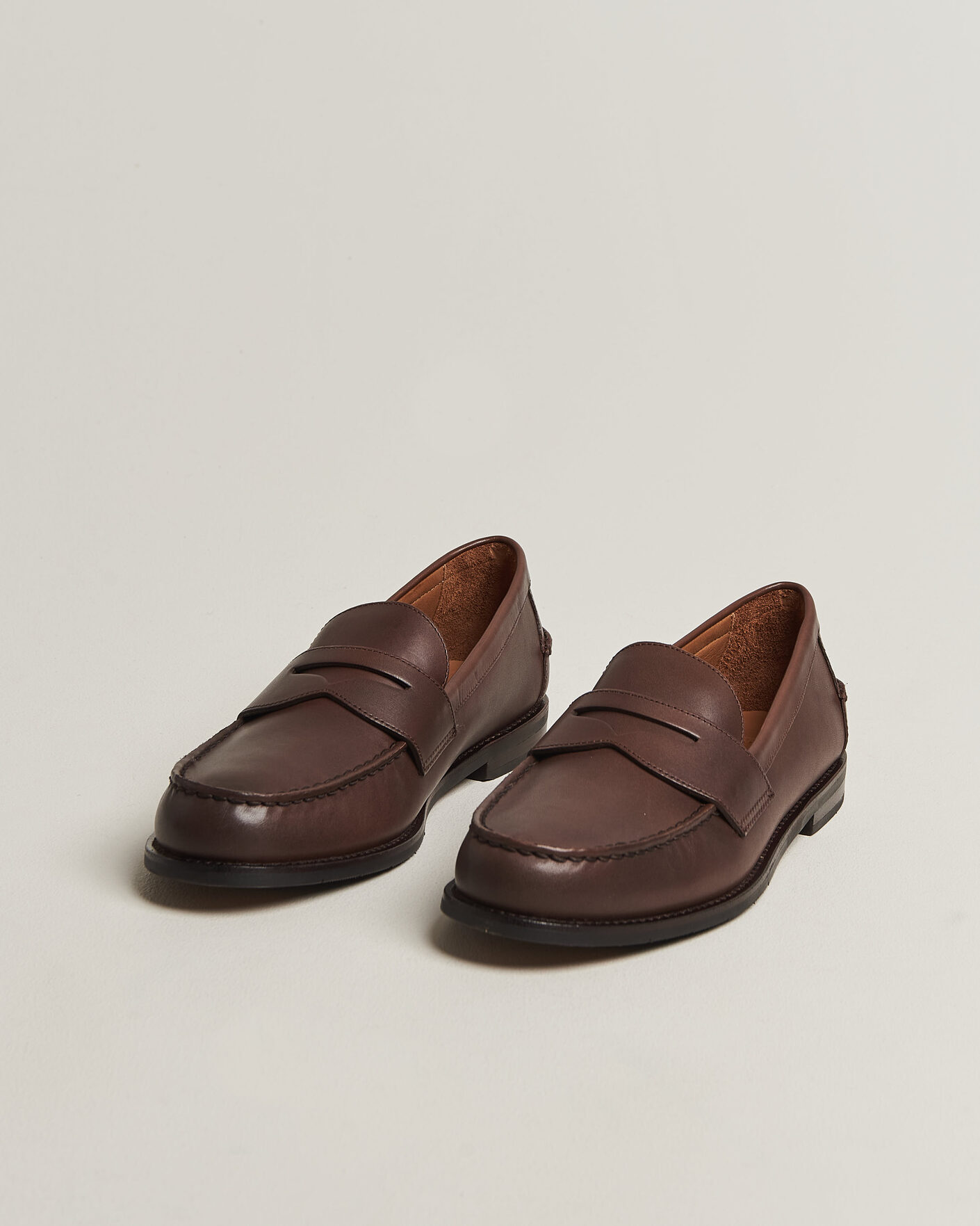 Hombres | Mocasines | Polo Ralph Lauren | Alston Penny Leather Loafers Dark Brown