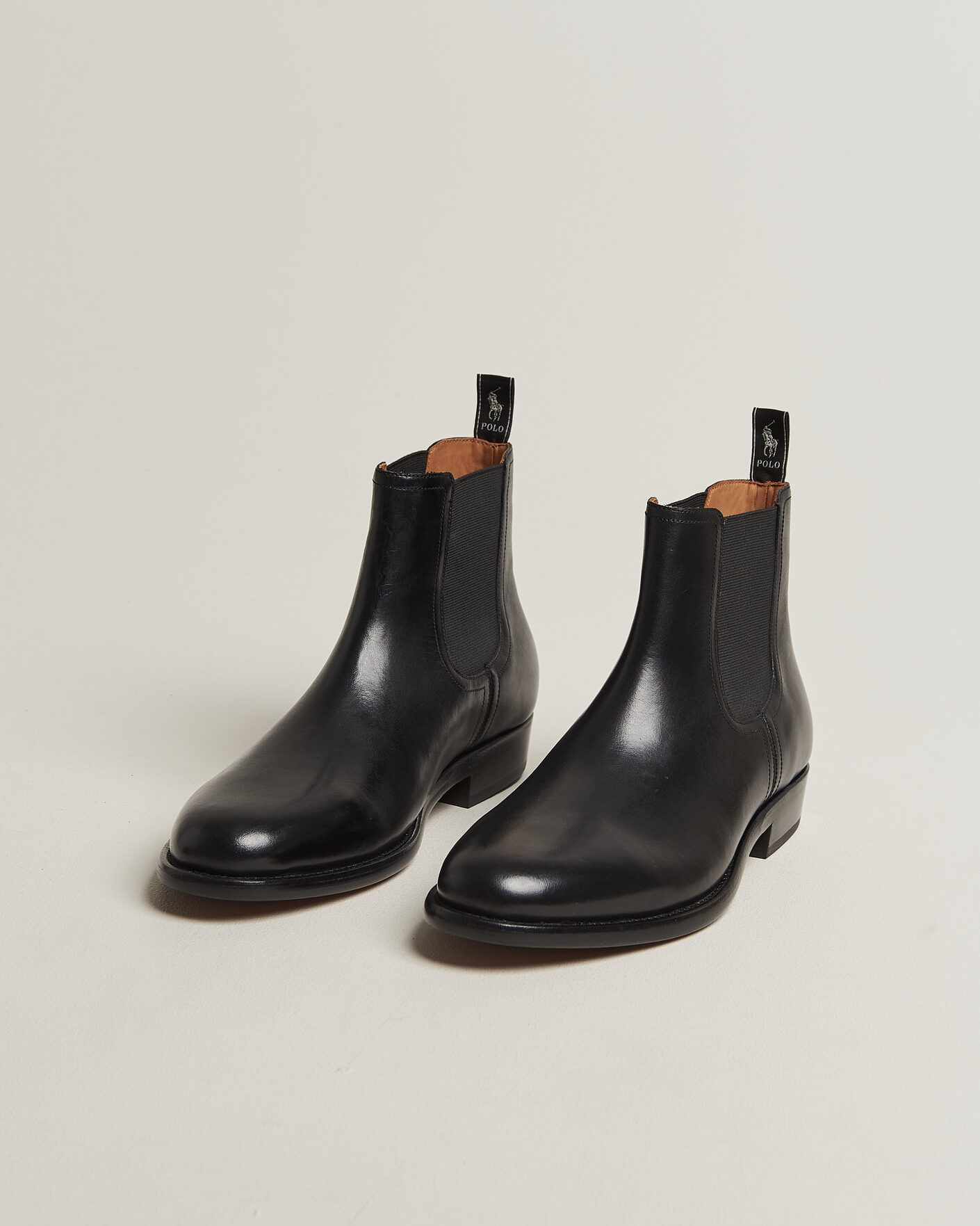 Hombres | Botas | Polo Ralph Lauren | Owen Leather Chelsea Boots Black
