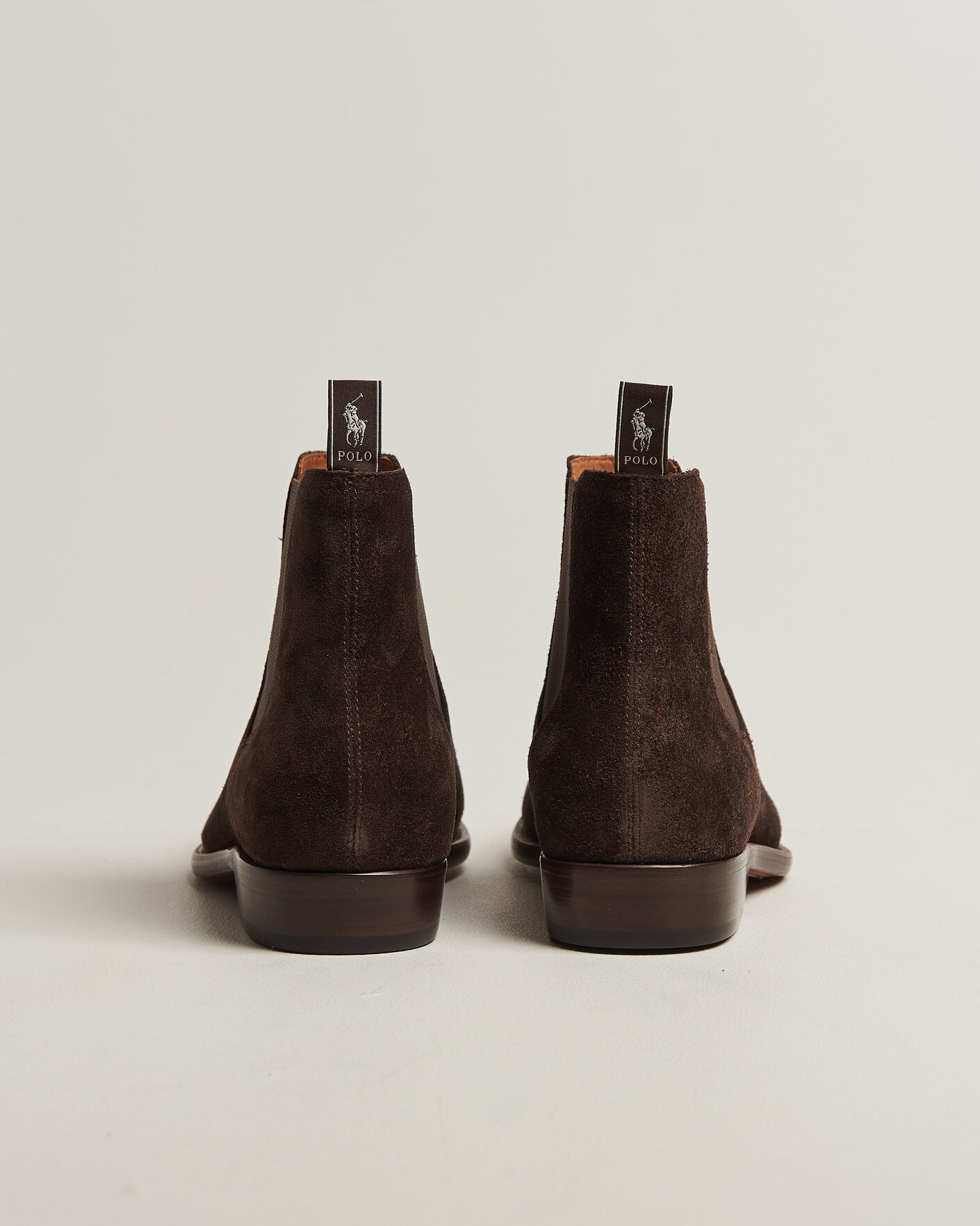 Hombres | Botas | Polo Ralph Lauren | Owen Suede Chelsea Boots Dark Chocolate