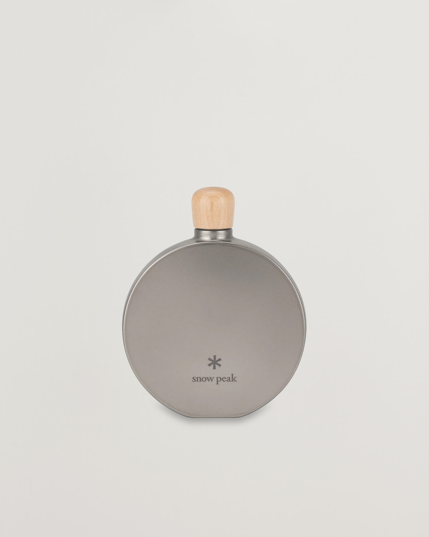Hombres | Outdoor living | Snow Peak | Curved Flask Titanium