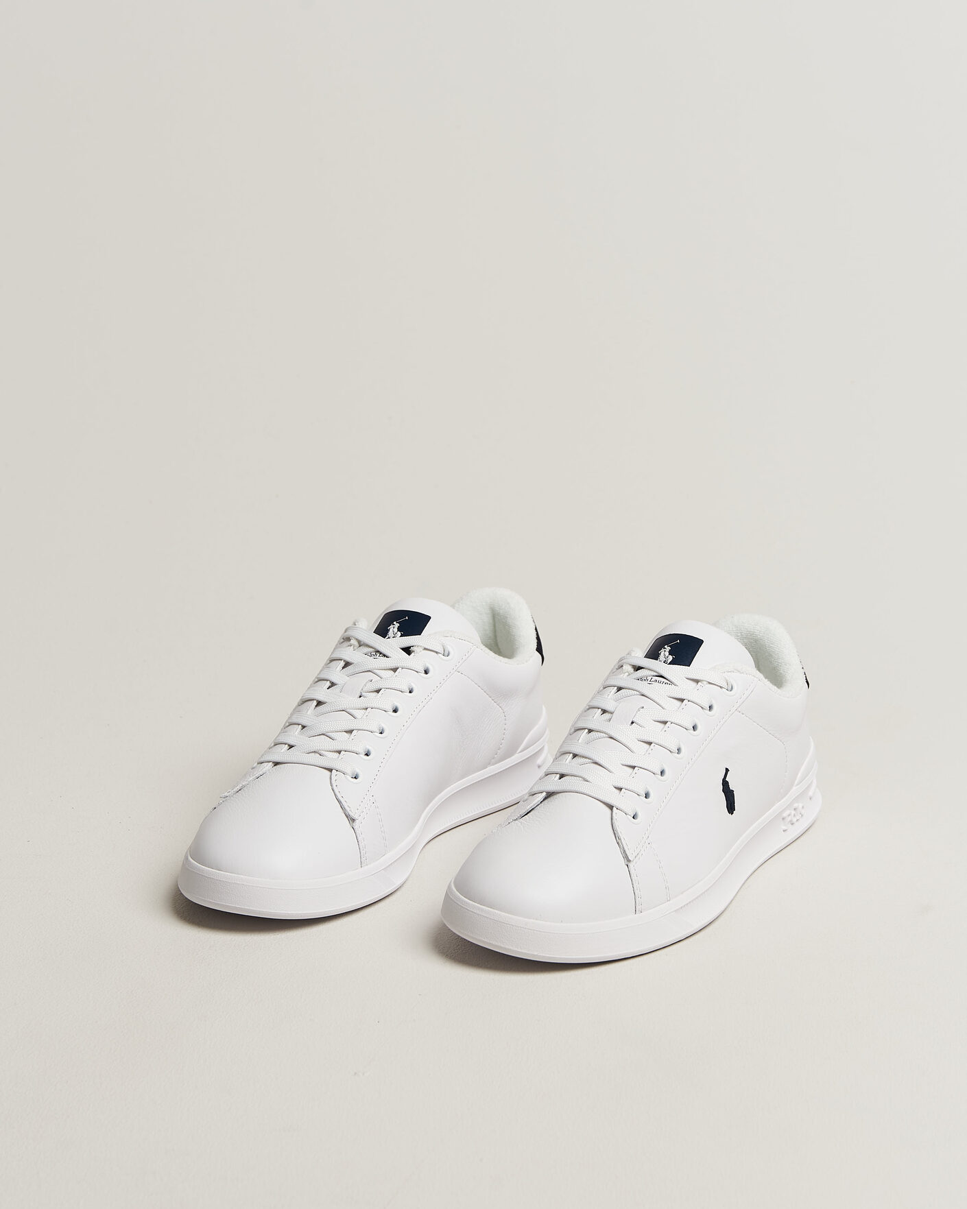 Hombres | Zapatillas | Polo Ralph Lauren | Heritage Court III Sneakers White/Navy