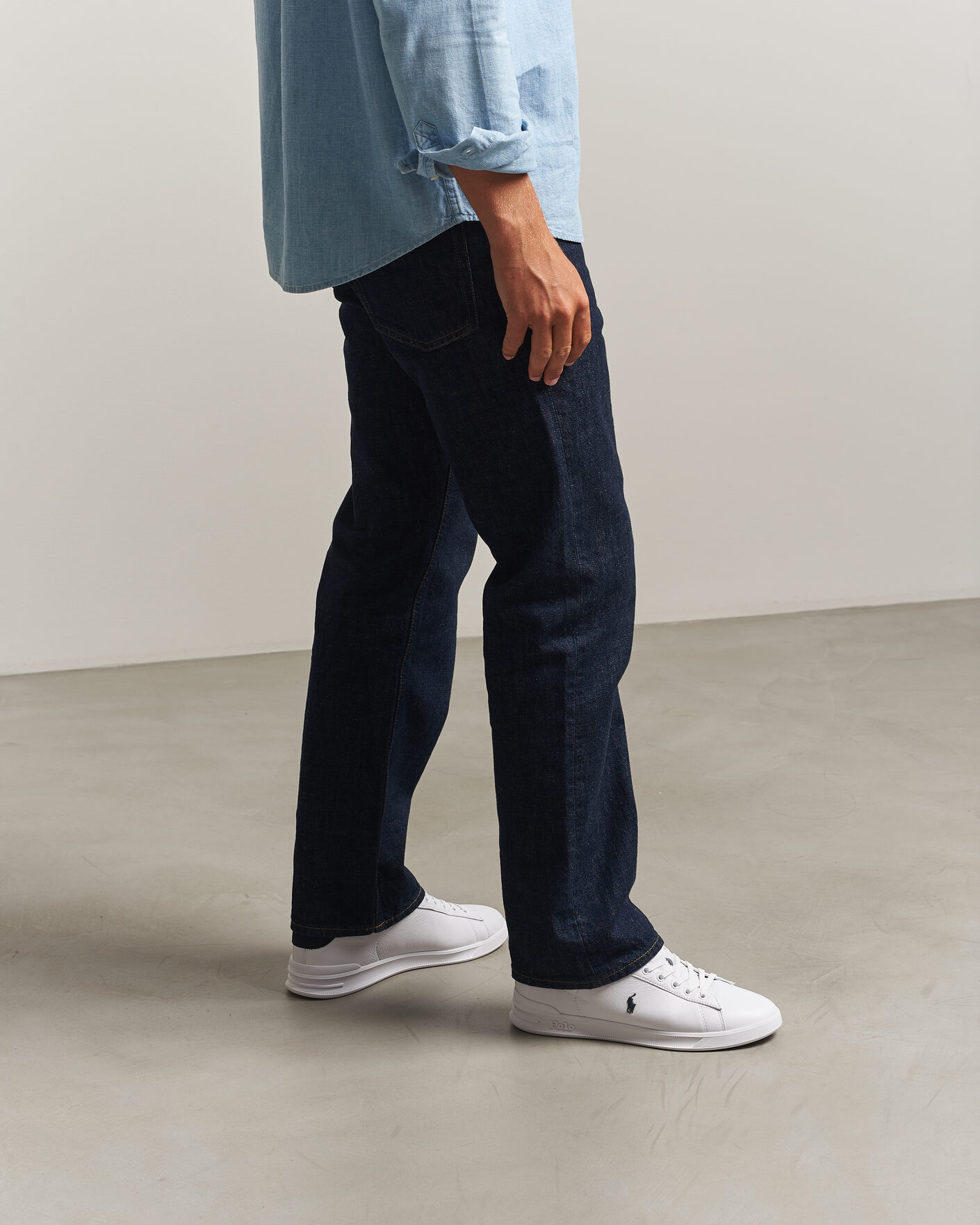 Hombres | Zapatillas | Polo Ralph Lauren | Heritage Court III Sneakers White/Navy