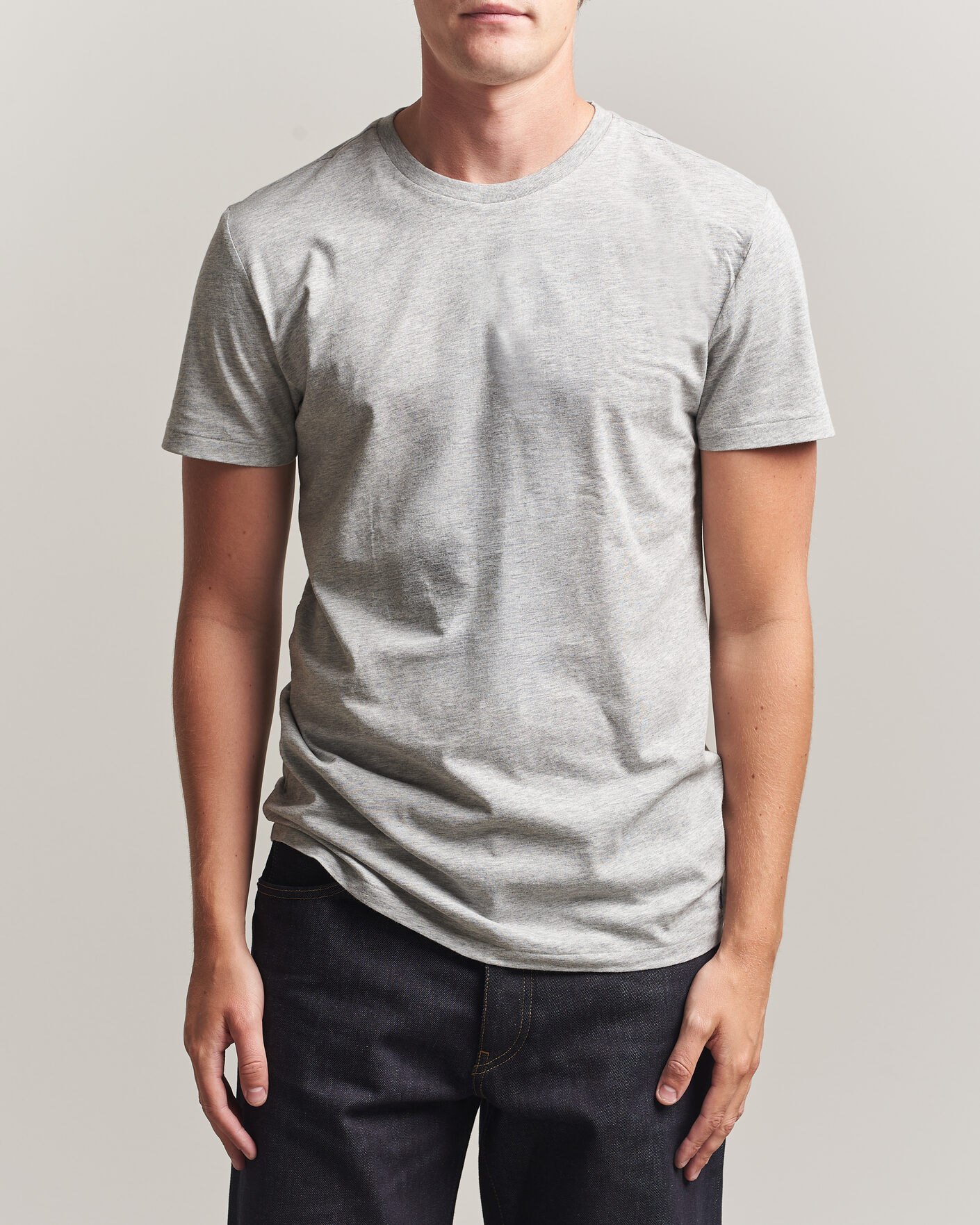 Hombres | Camisetas | Polo Ralph Lauren | 3-Pack Crew Neck T-Shirt Grey/Navy/Blue