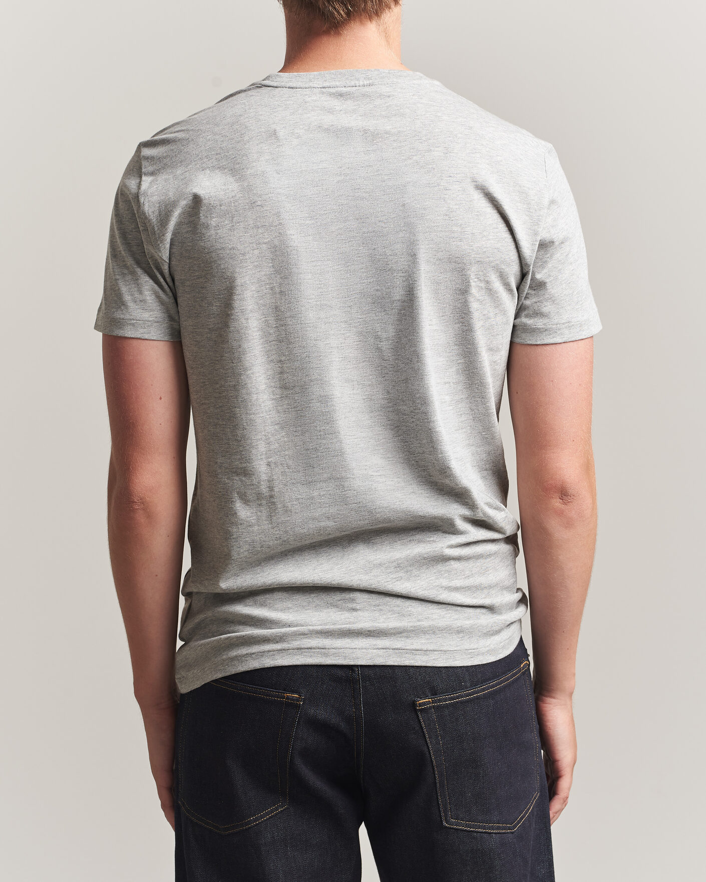 Hombres | Camisetas | Polo Ralph Lauren | 3-Pack Crew Neck T-Shirt Grey/Navy/Blue