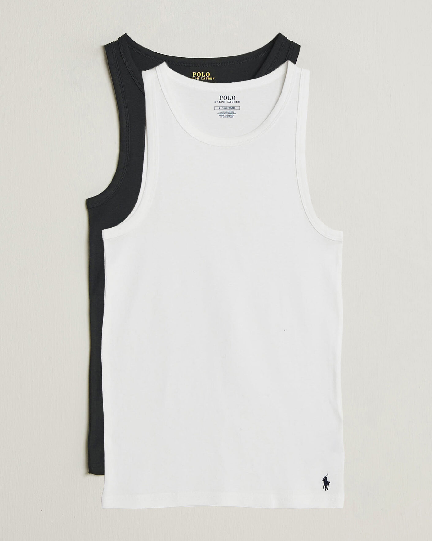 Hombres | Camisetas | Polo Ralph Lauren | 2-Pack Tank Top Black/White