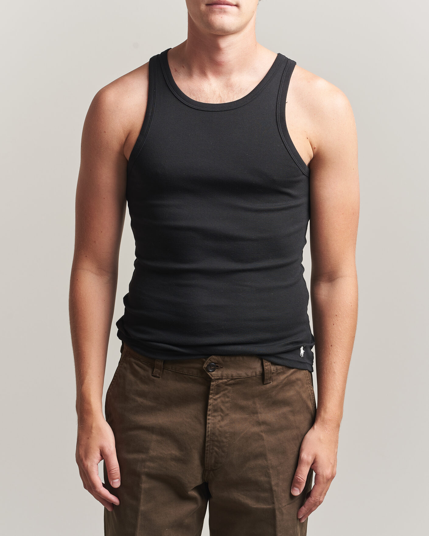 Hombres | Camisetas | Polo Ralph Lauren | 2-Pack Tank Top Black/White