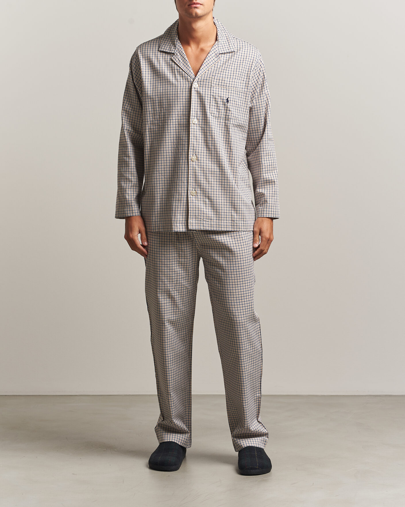 Hombres | Pijamas y batas | Polo Ralph Lauren | Pyjamas Set Khaki White Multi