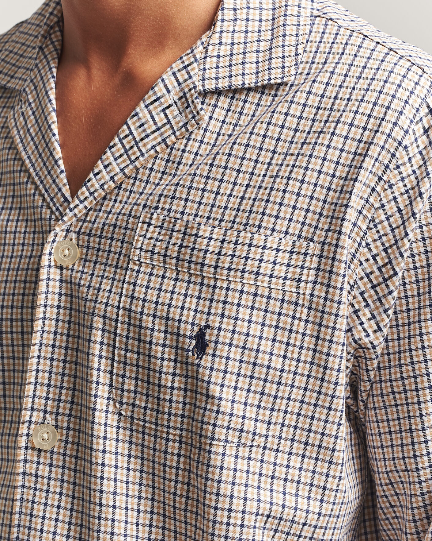 Hombres | Pijamas y batas | Polo Ralph Lauren | Pyjamas Set Khaki White Multi