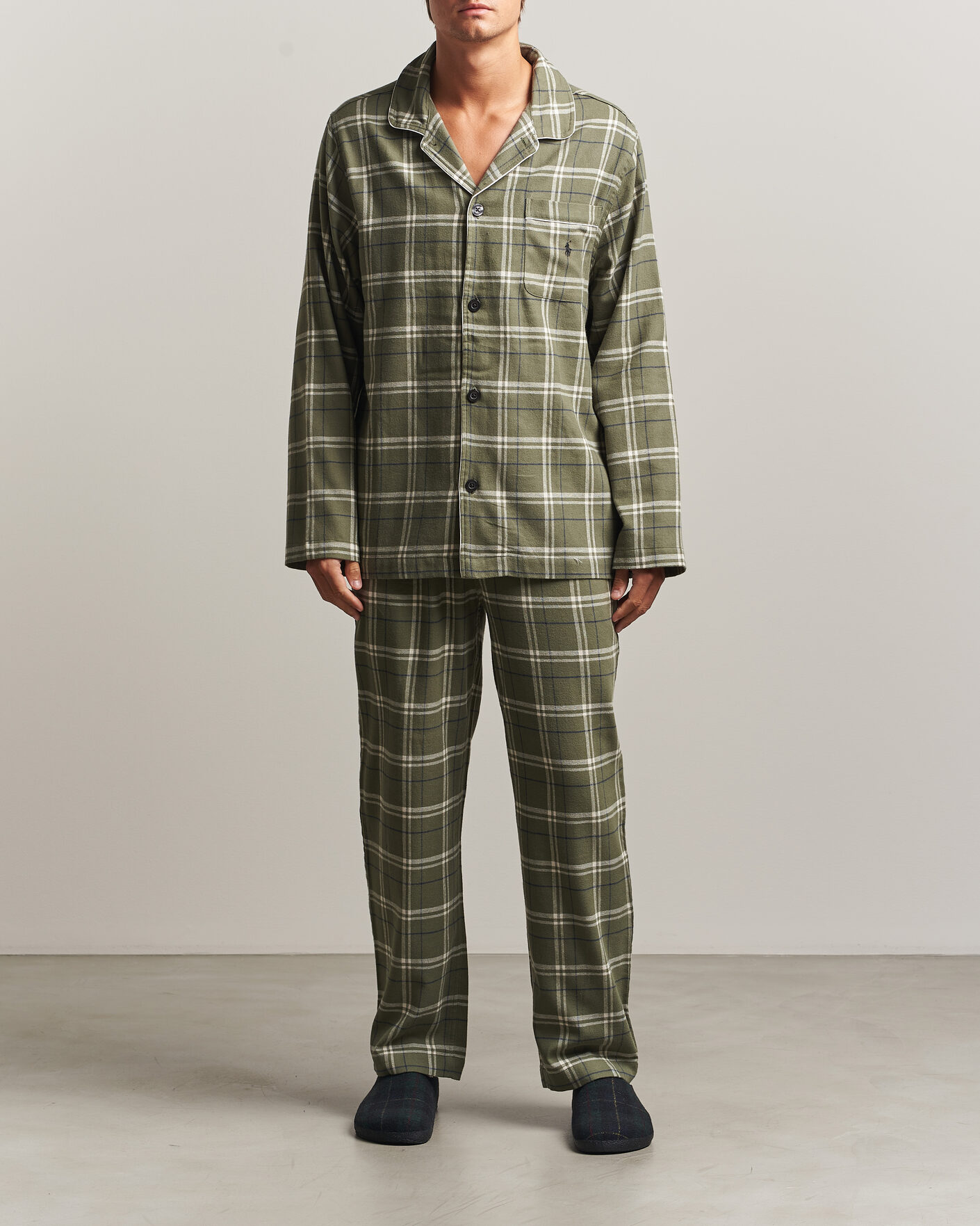 Hombres | Pijamas y batas | Polo Ralph Lauren | Pyjamas Set Olive/Navy