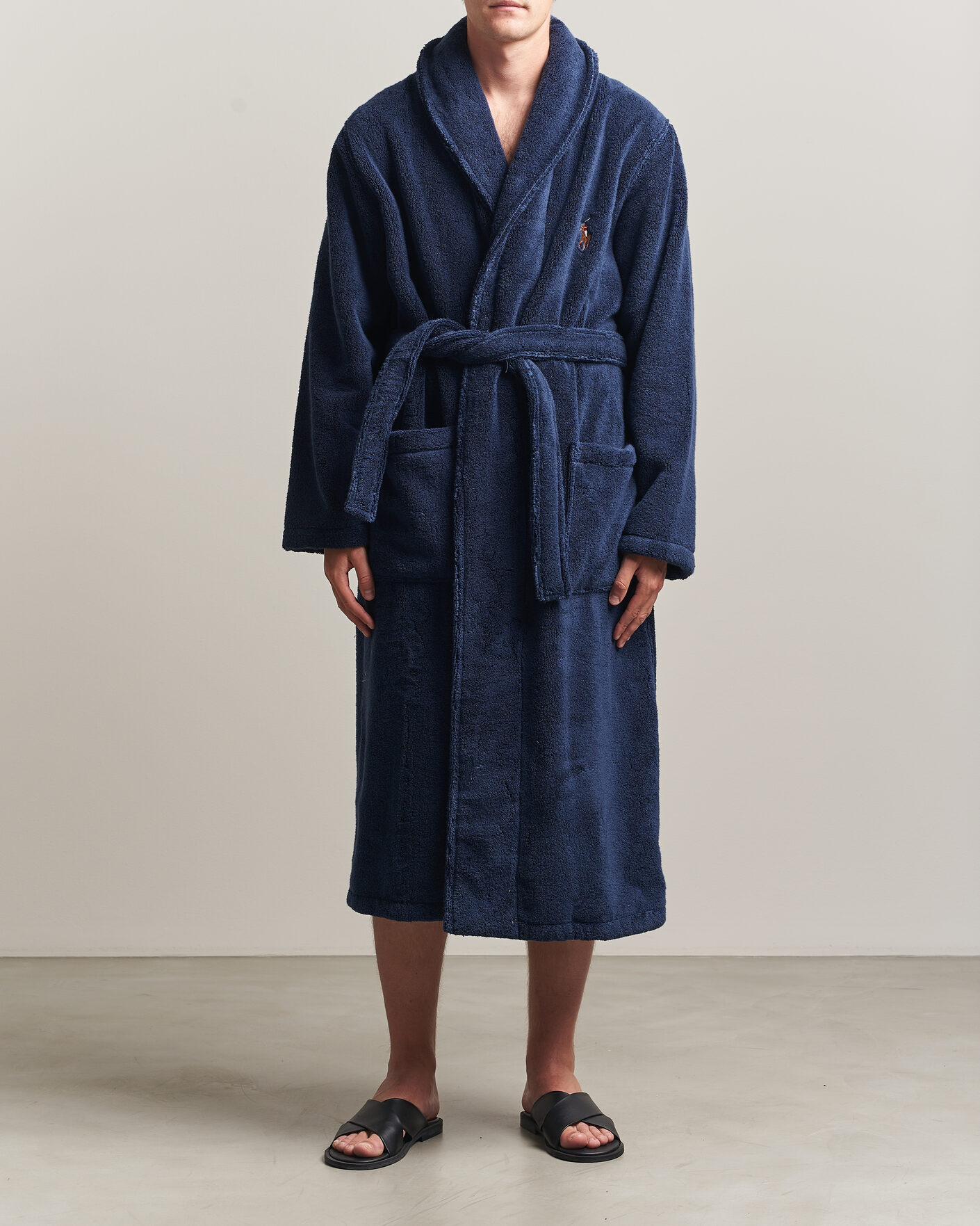 Hombres | Pijamas y batas | Polo Ralph Lauren | Cotton Terry Robe Newport Navy