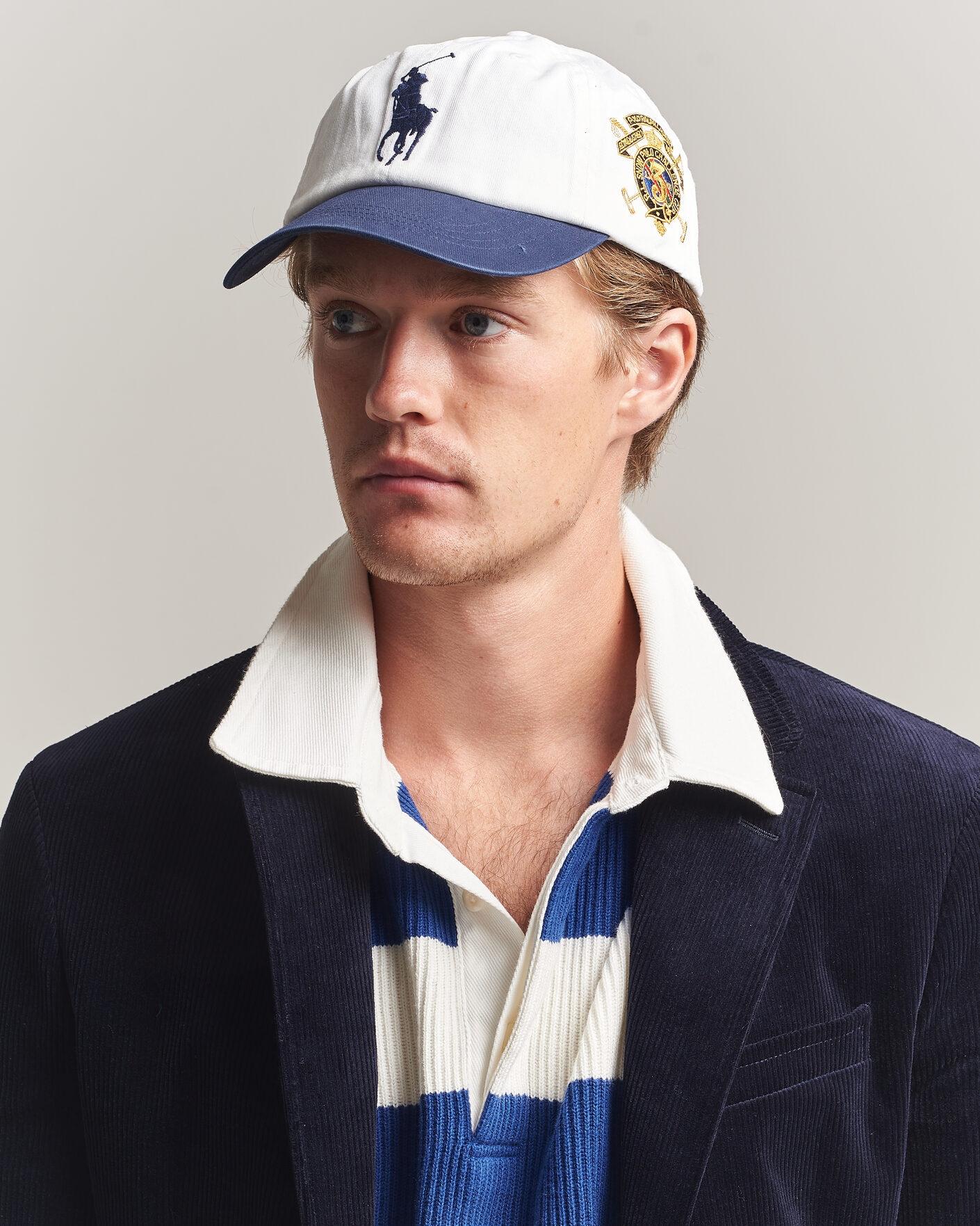 Hombres | Sombreros y gorras | Polo Ralph Lauren | Big Pony Twill Cap Ceramic White