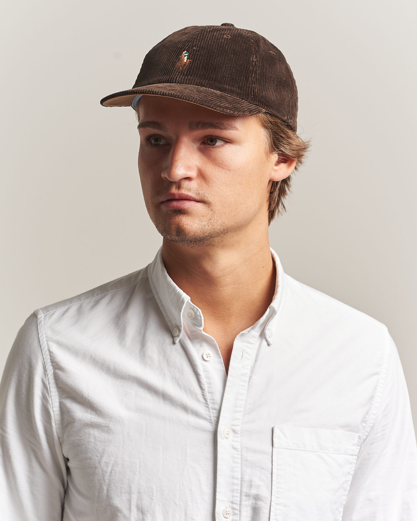 Hombres | Sombreros y gorras | Polo Ralph Lauren | Corduroy Cap Dark Beech