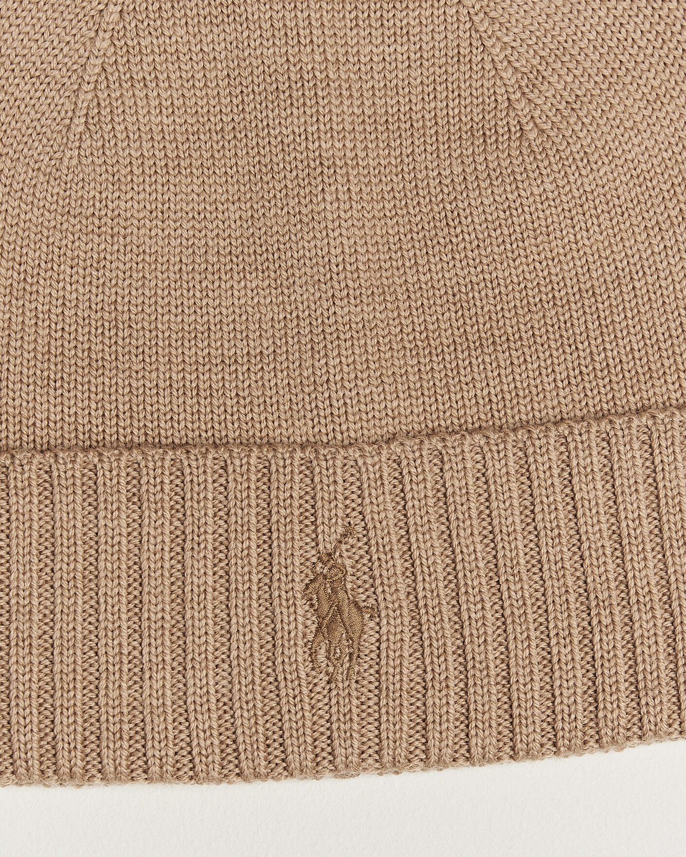 Hombres | Gorros | Polo Ralph Lauren | Merino Beanie Camel Melange